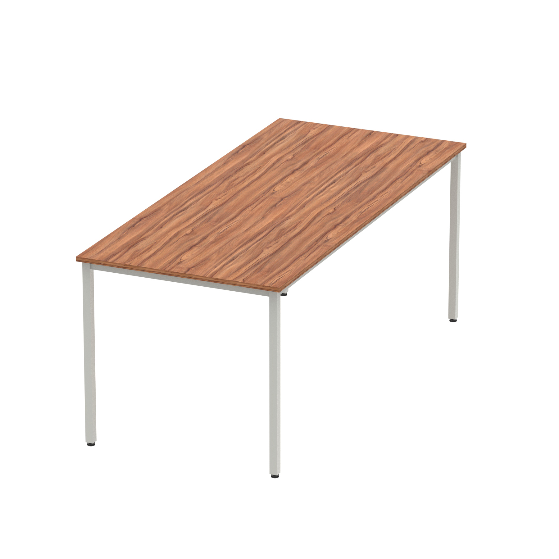 Walnut / Silver Frame