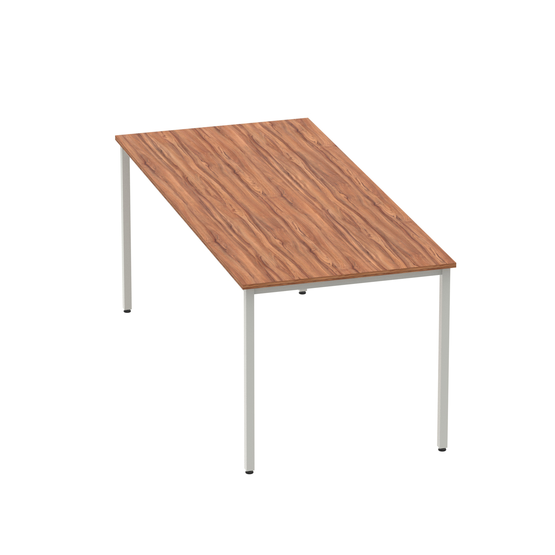 Walnut / Silver Frame