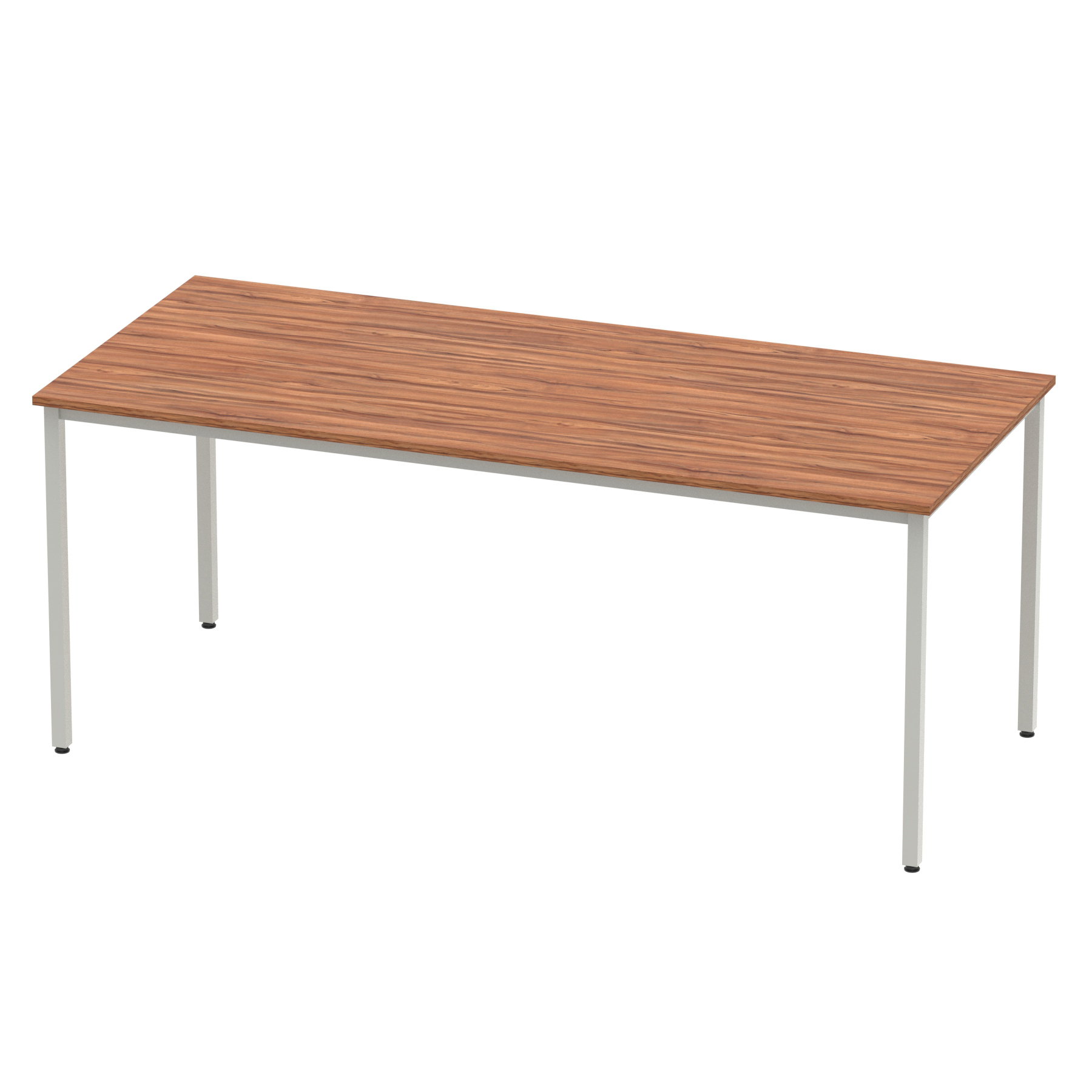 Walnut / Silver Frame