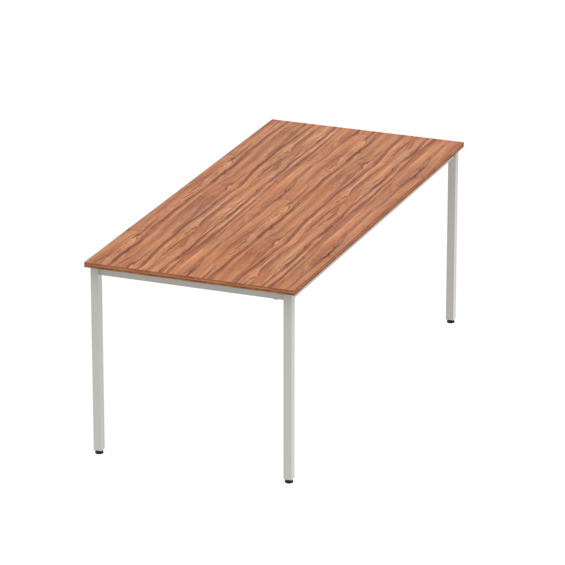Walnut / Silver Frame