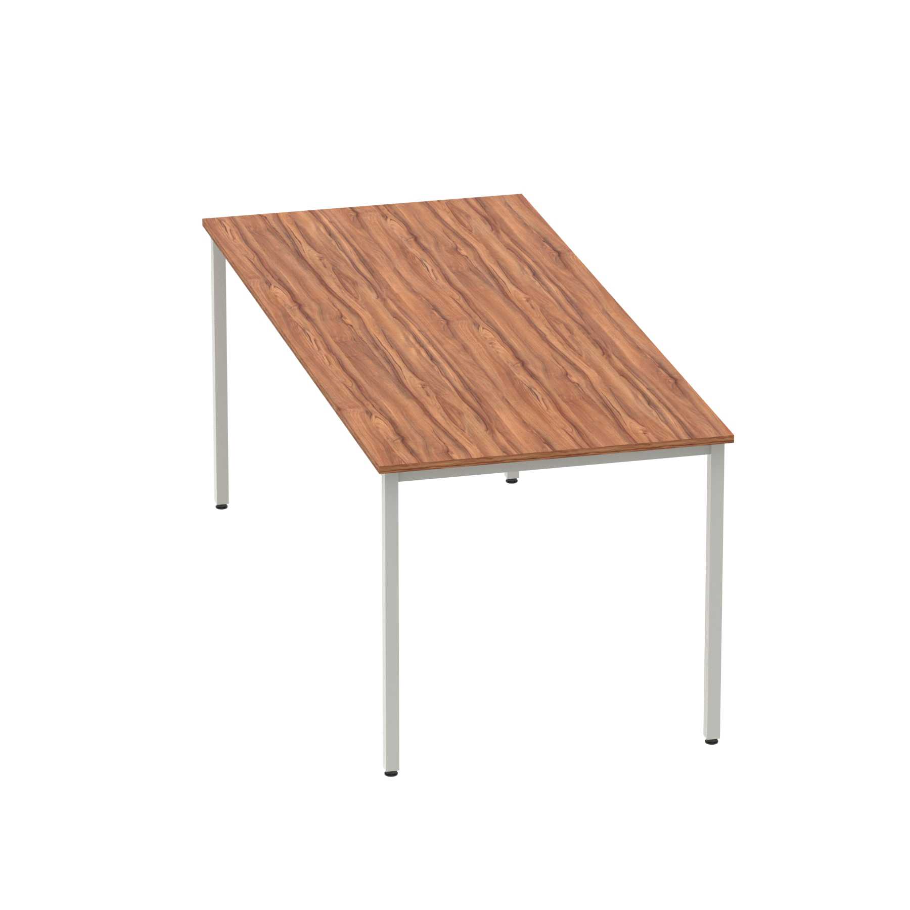 Walnut / Silver Frame