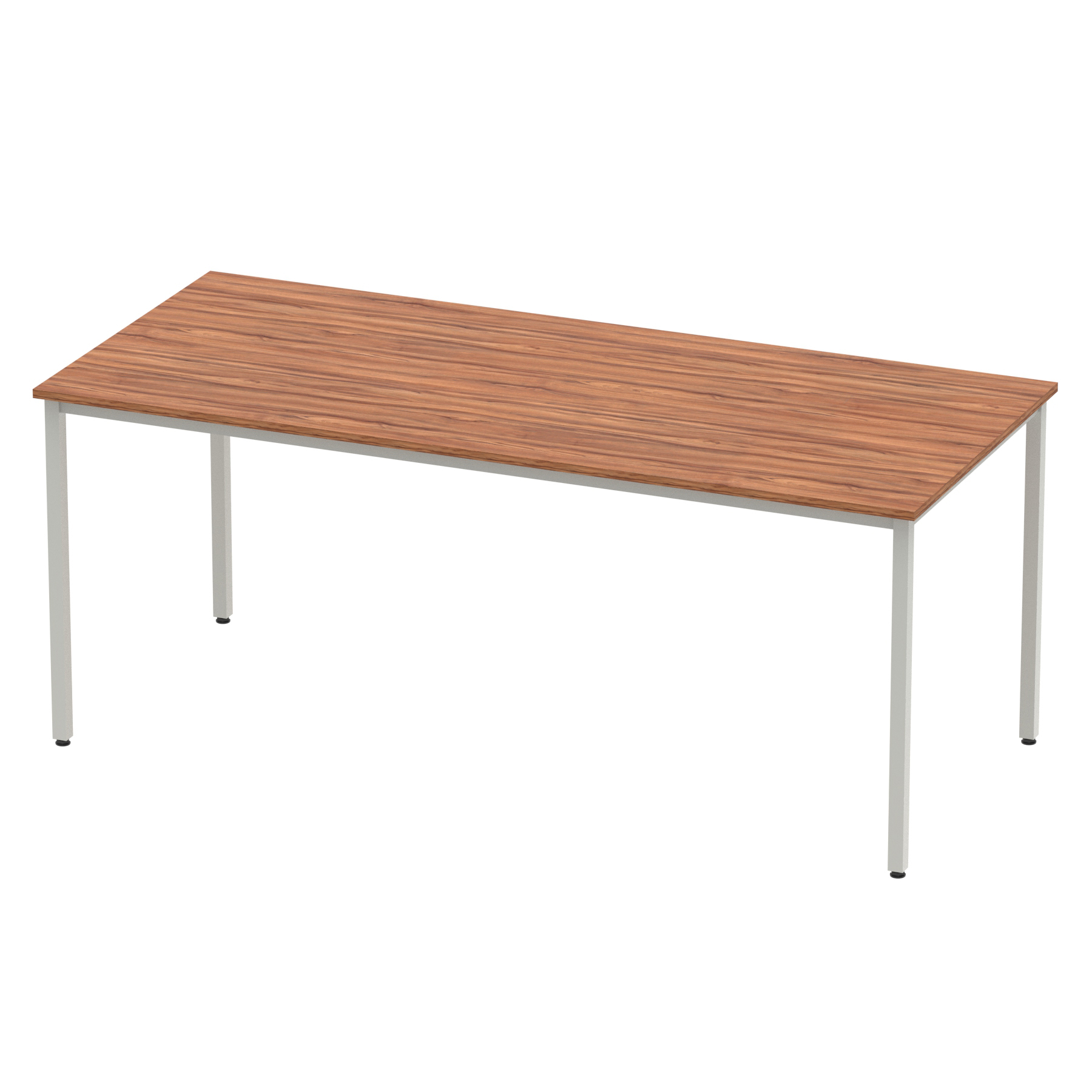 Walnut / Silver Frame