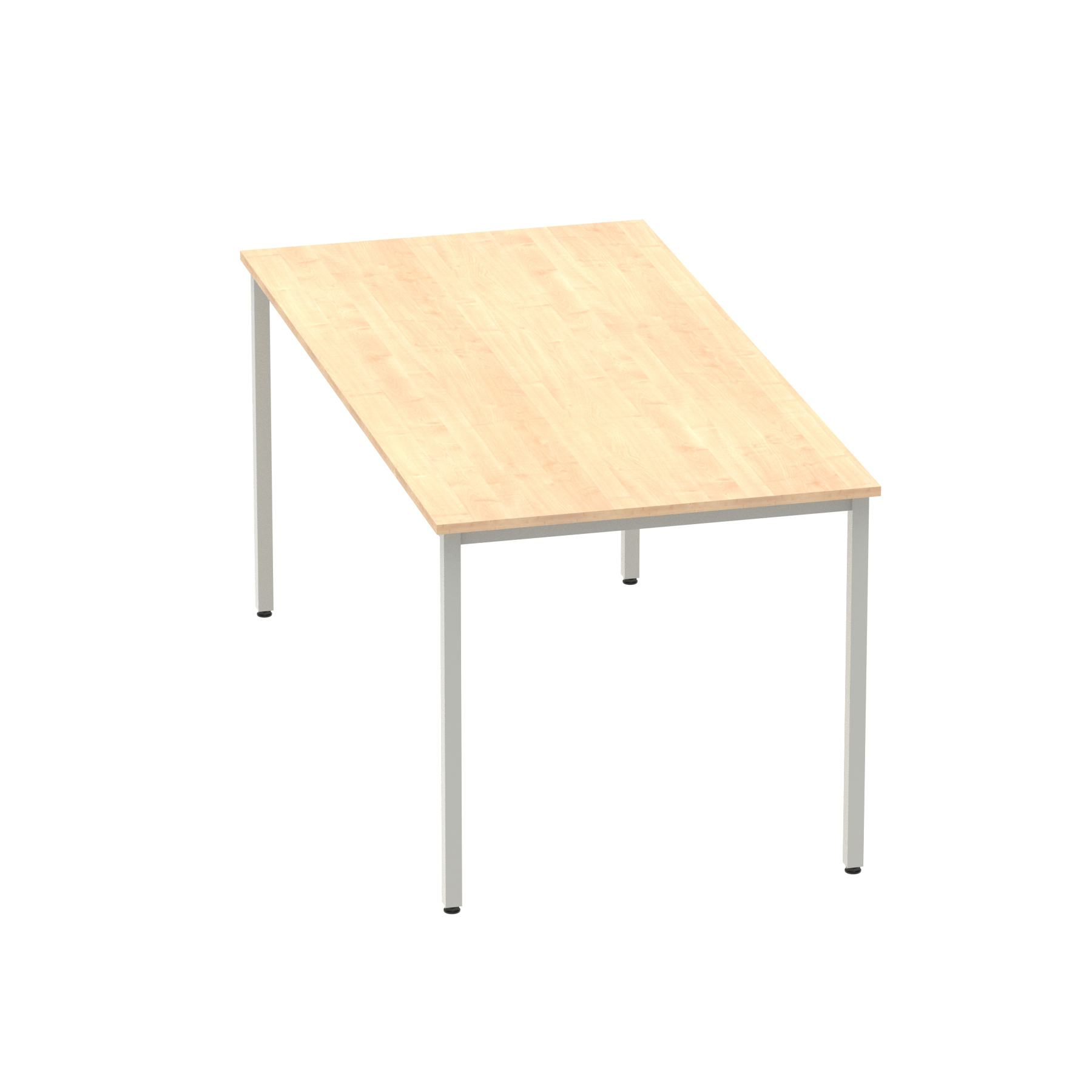Maple / Silver Frame