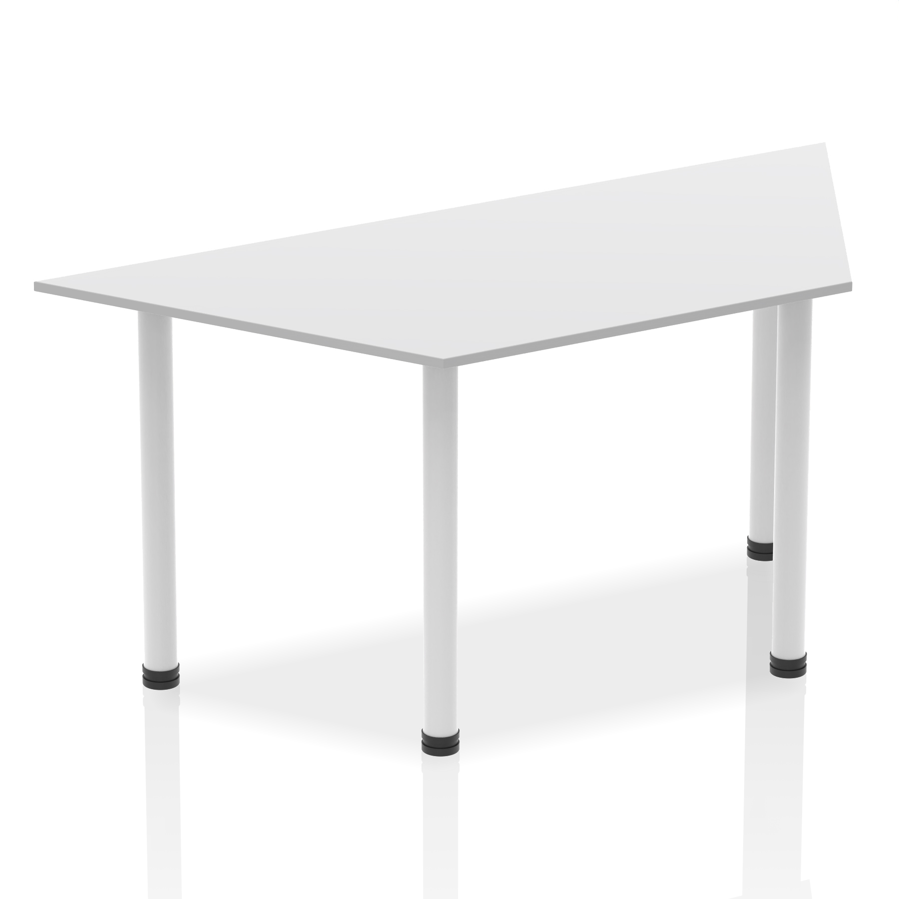 White / Silver Frame