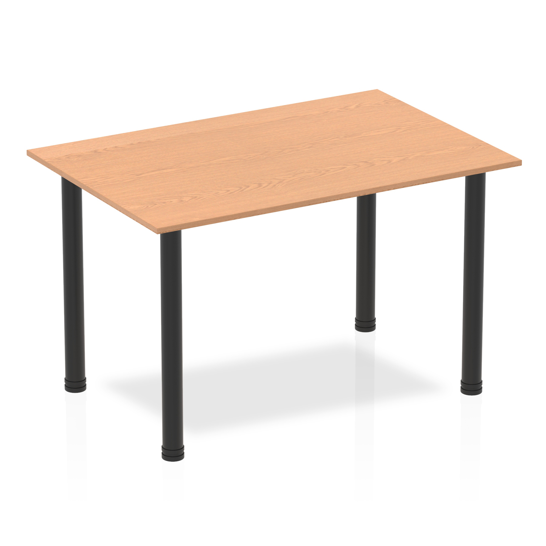Oak / Black Frame