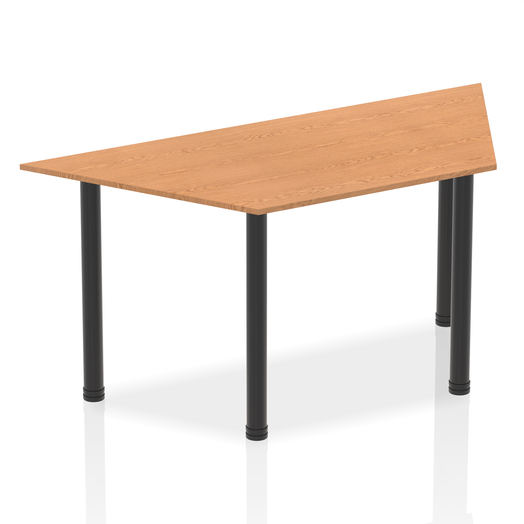 Oak / Black Frame