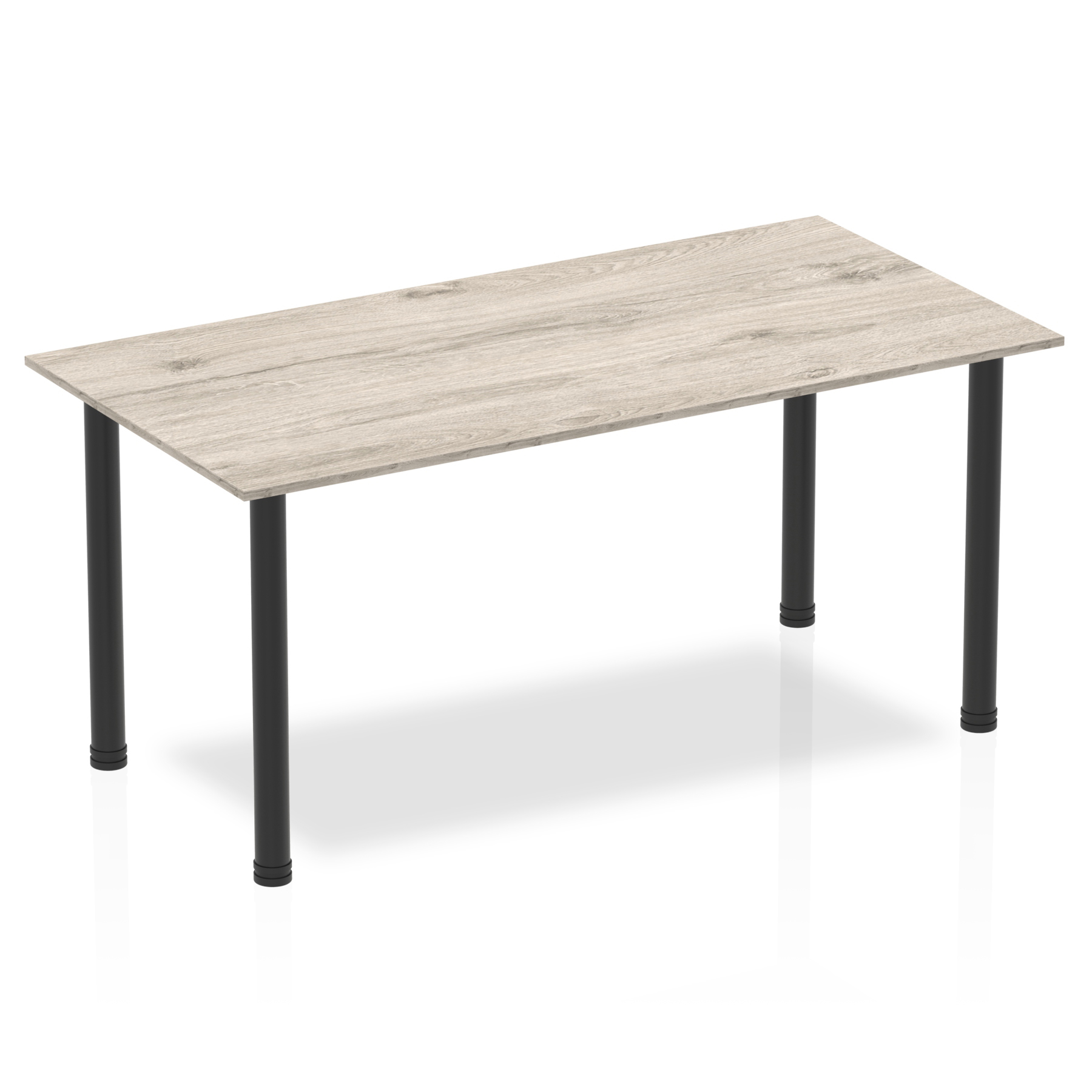 Grey Oak / Black Frame