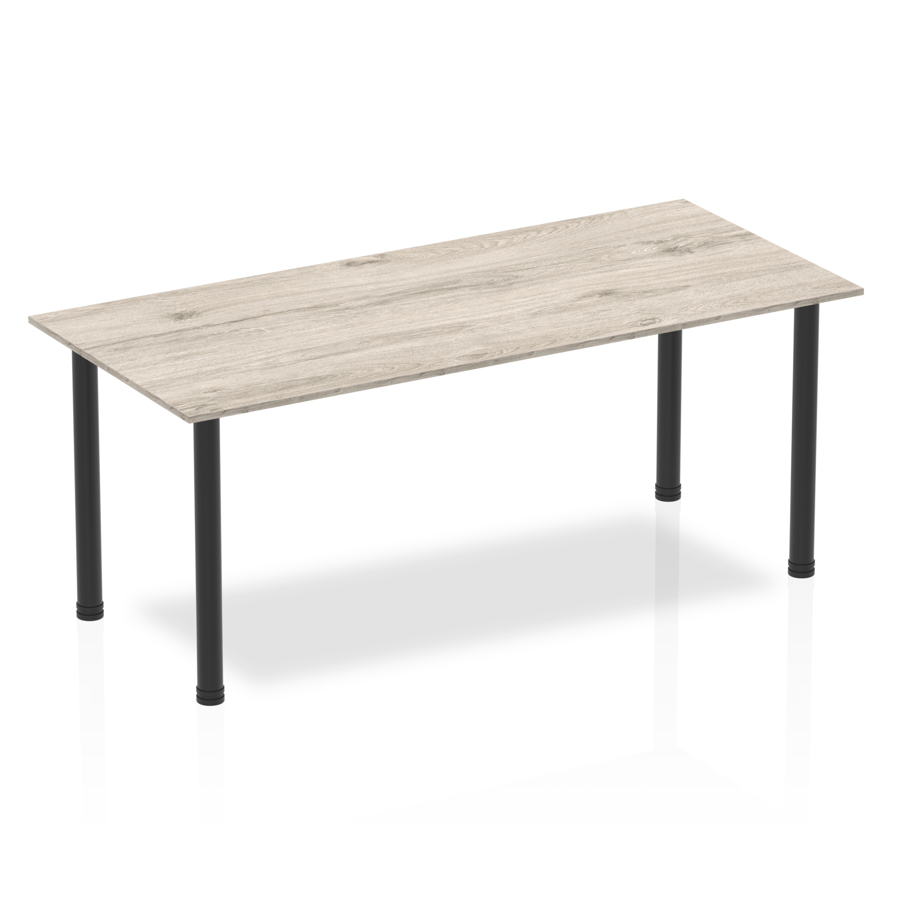 Grey Oak / Black Frame