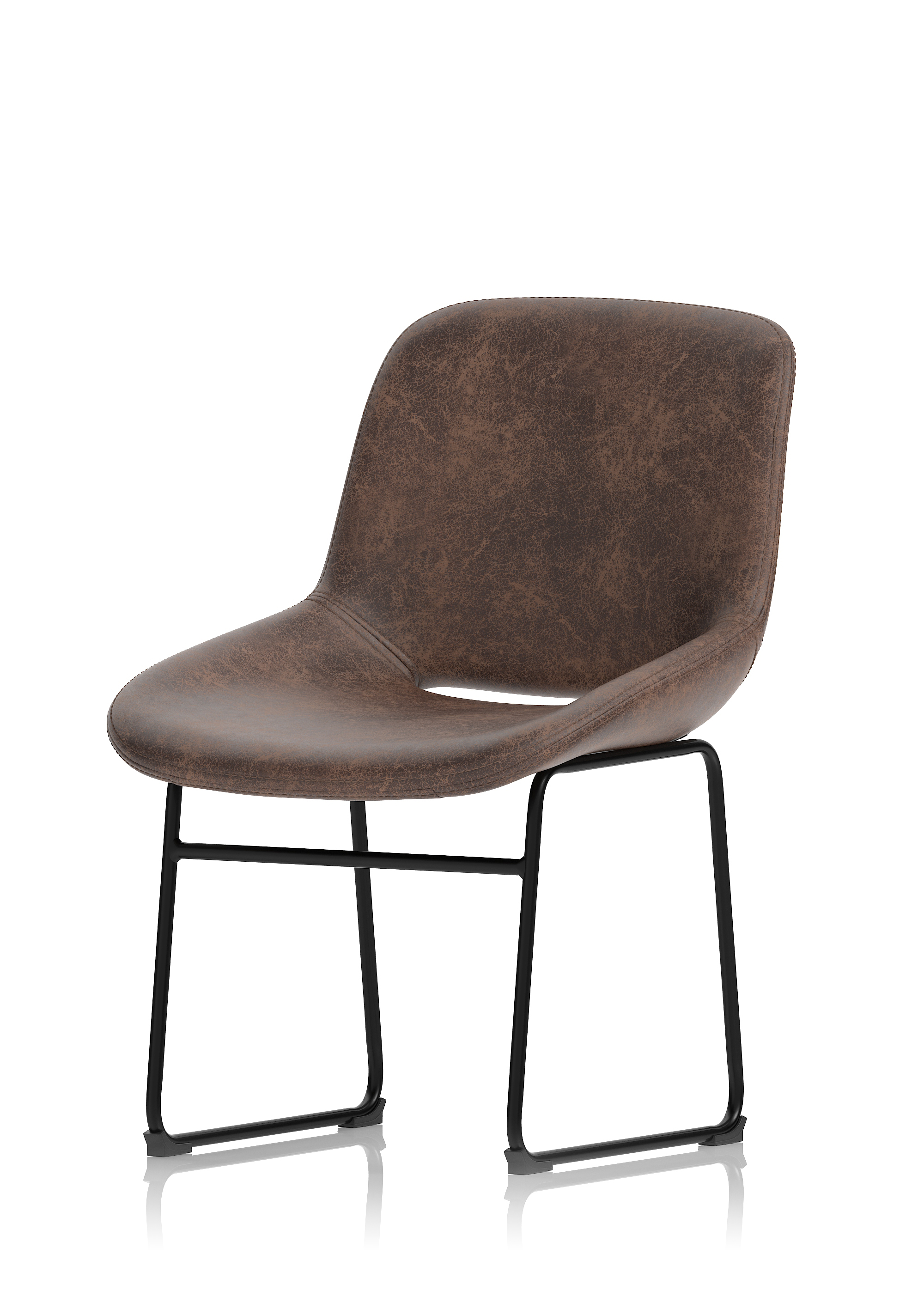 Pecan Brown / Black Frame