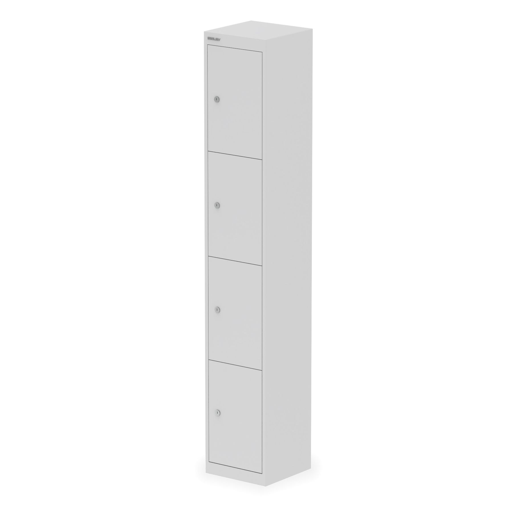 Qube by Bisley Locker — Goose Grey