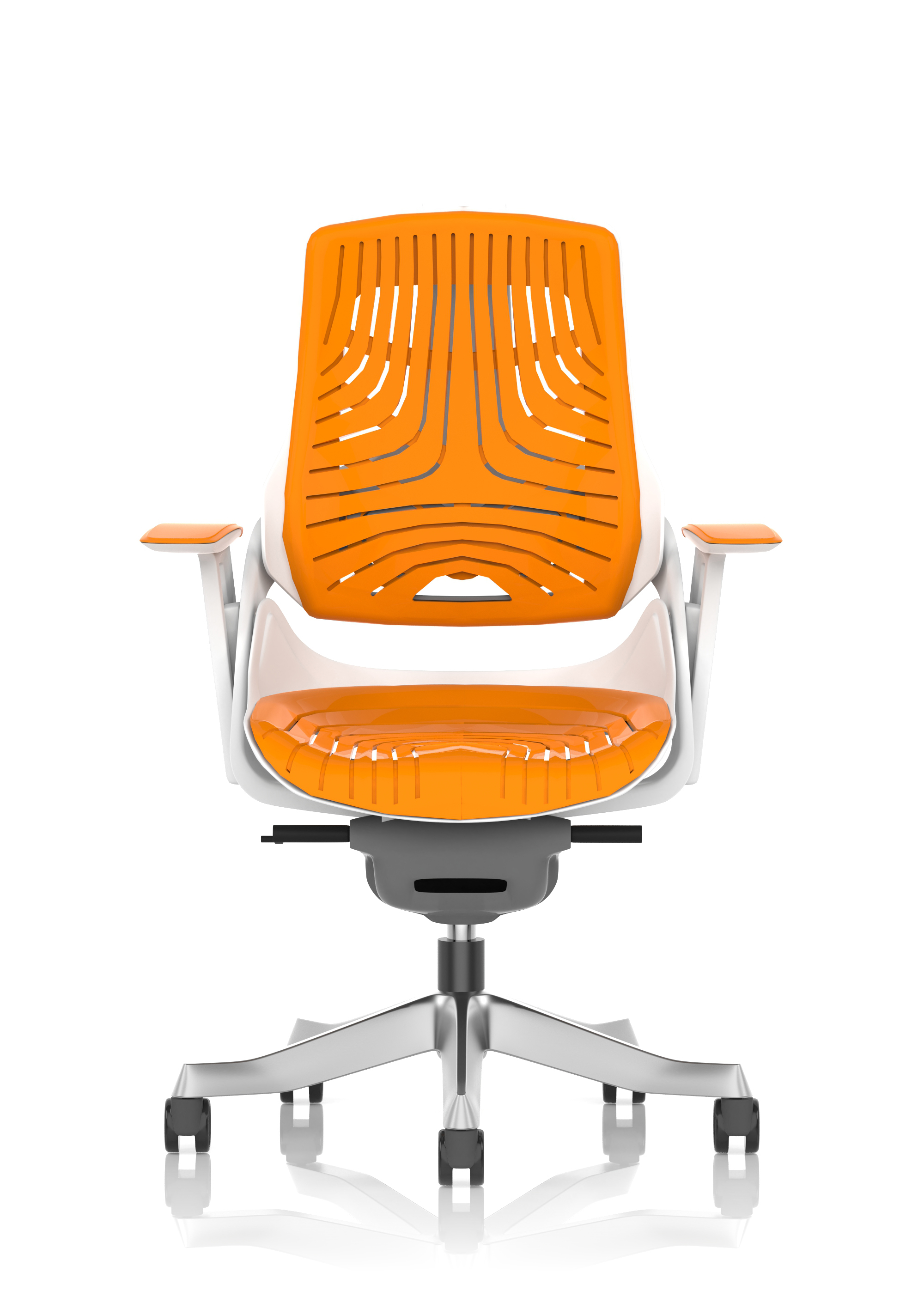 Orange & Silver & White