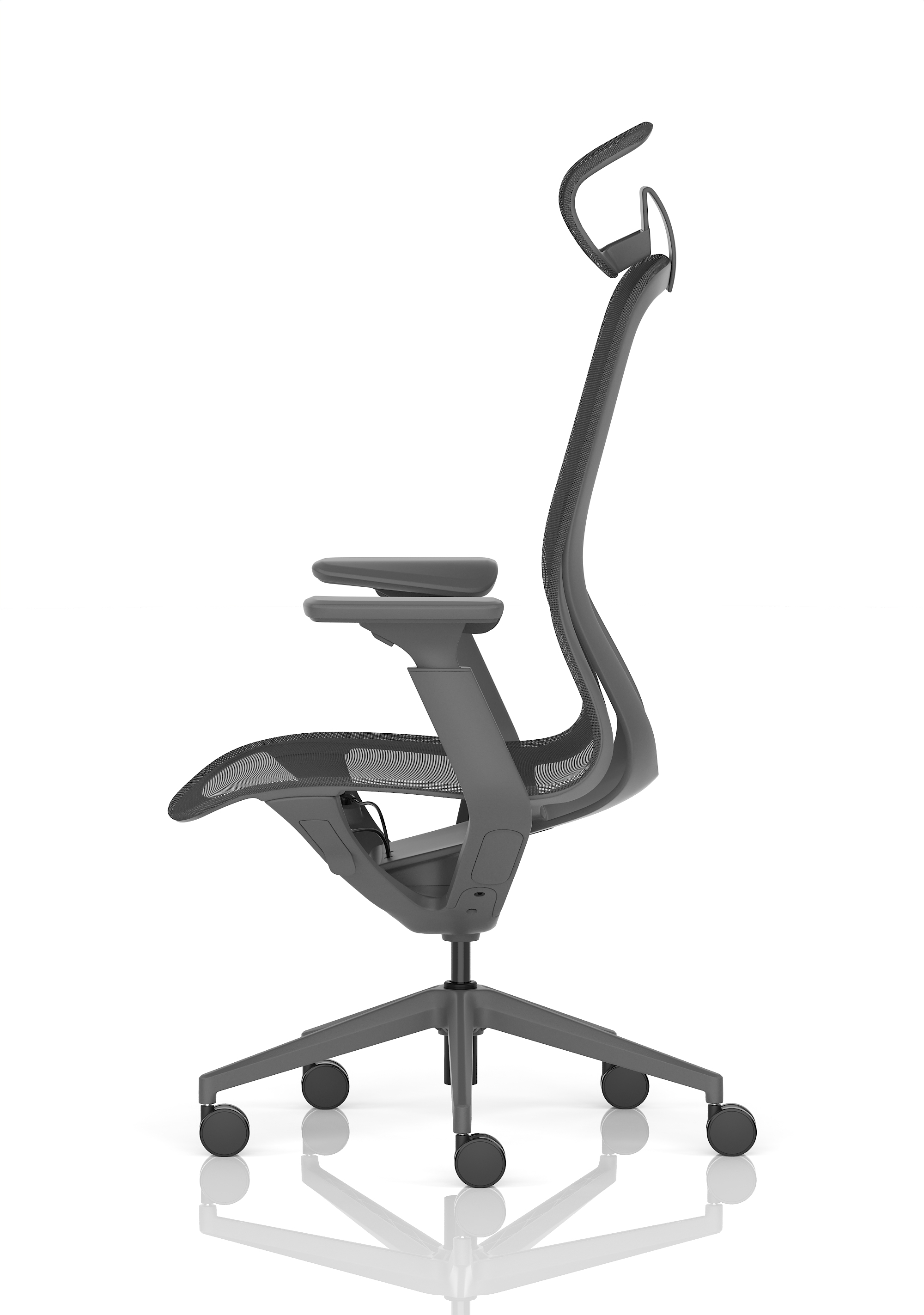 Grey / Chrome Frame