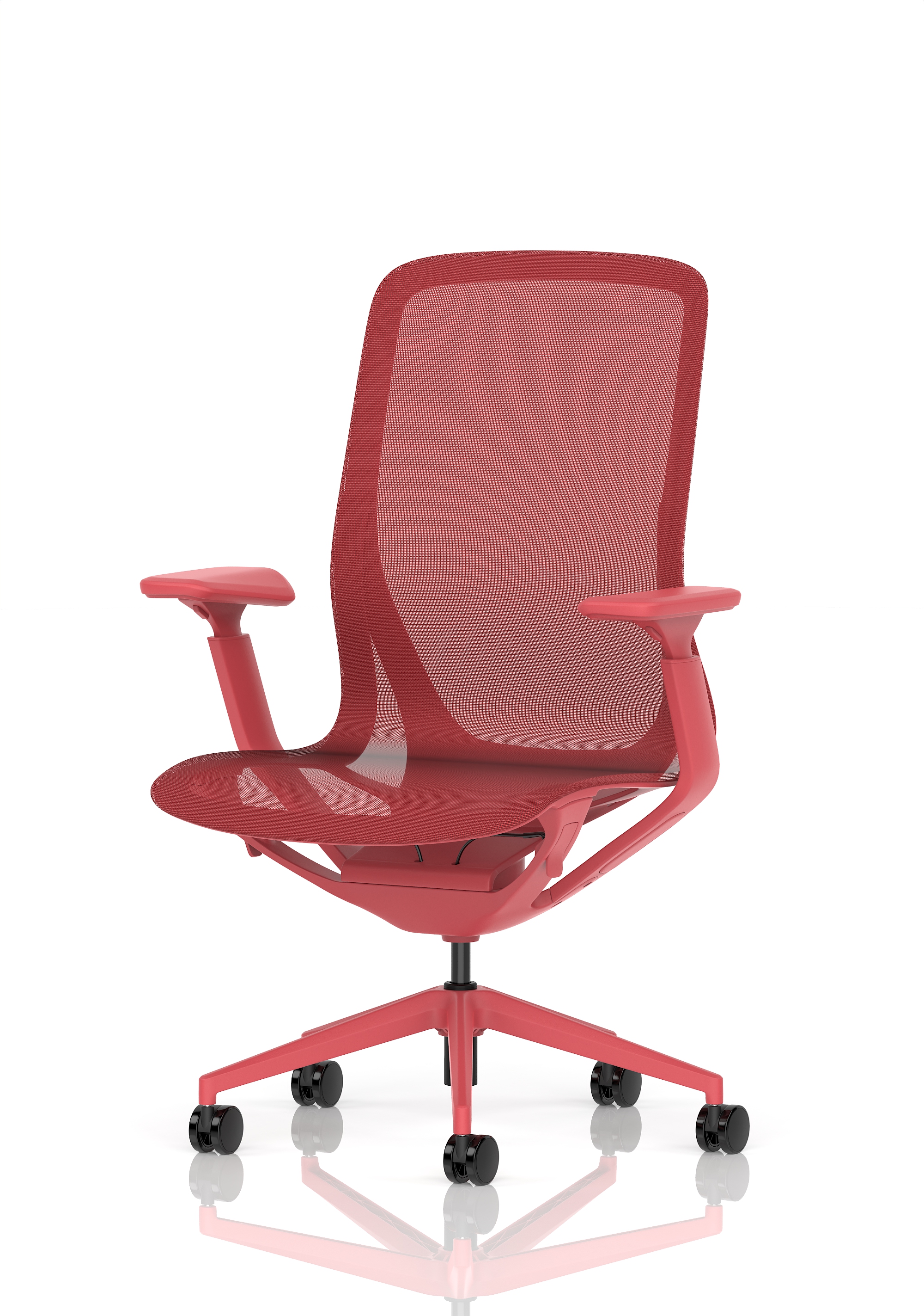 Red / Chrome Frame