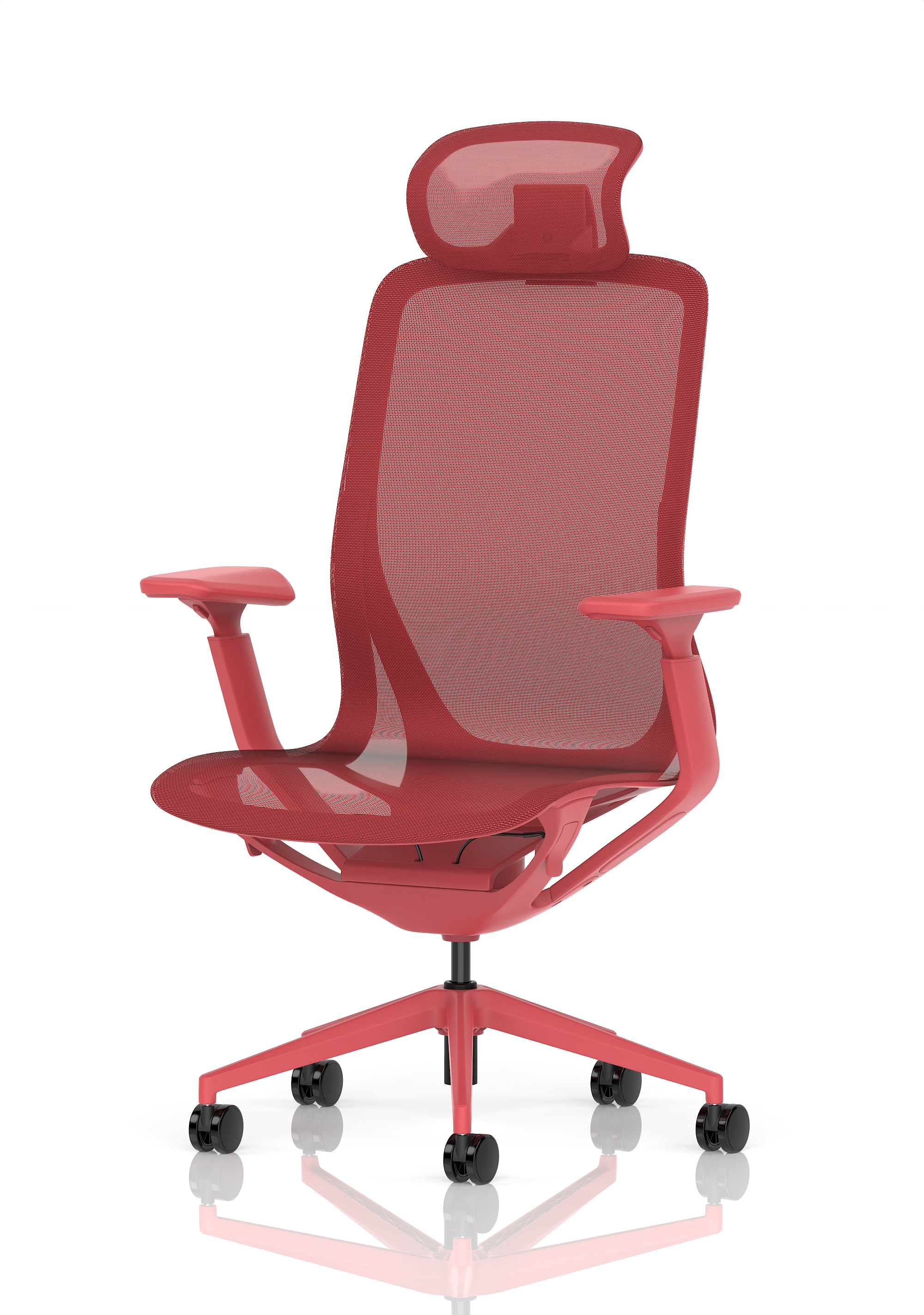 Red / Chrome Frame