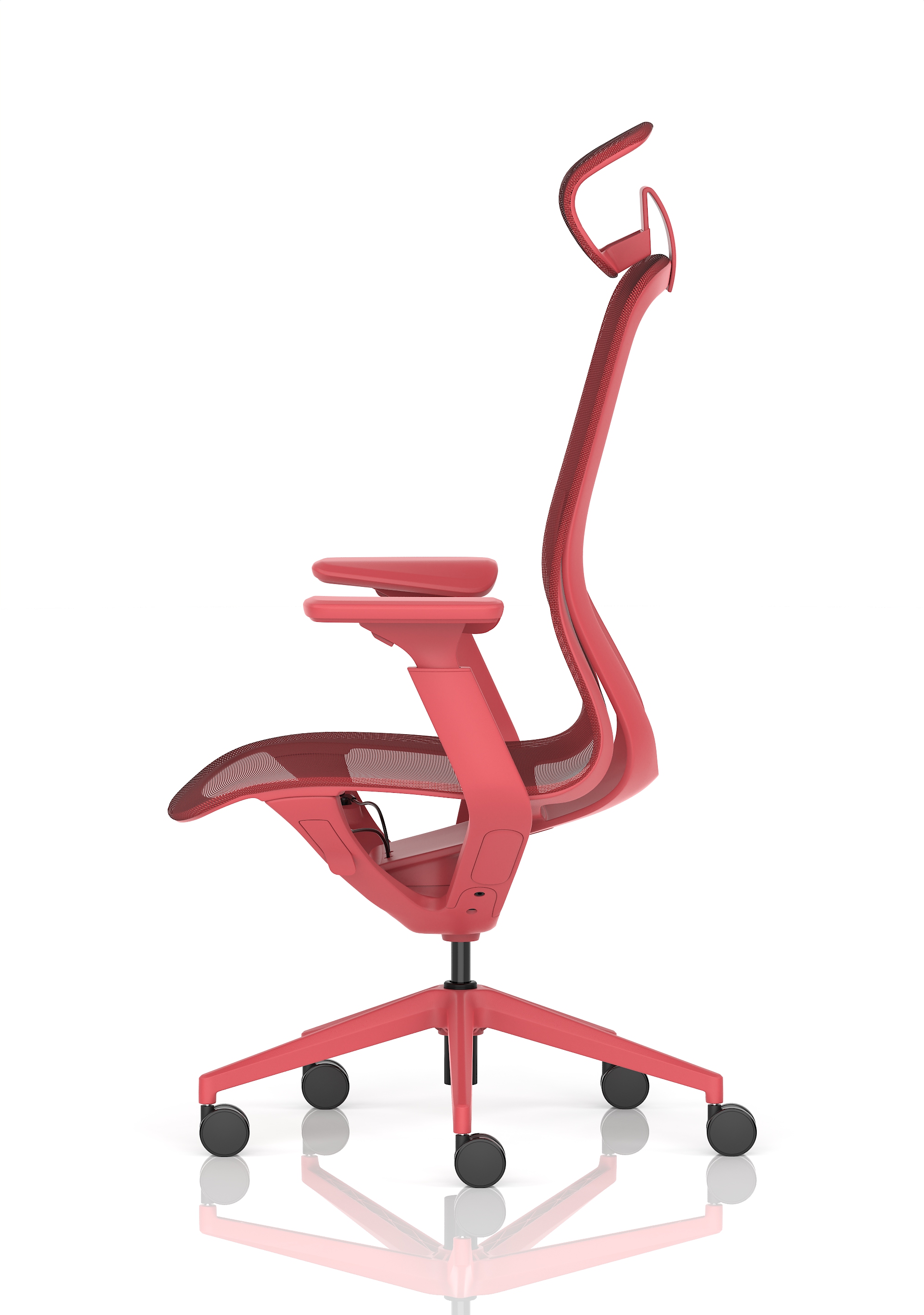 Red / Chrome Frame