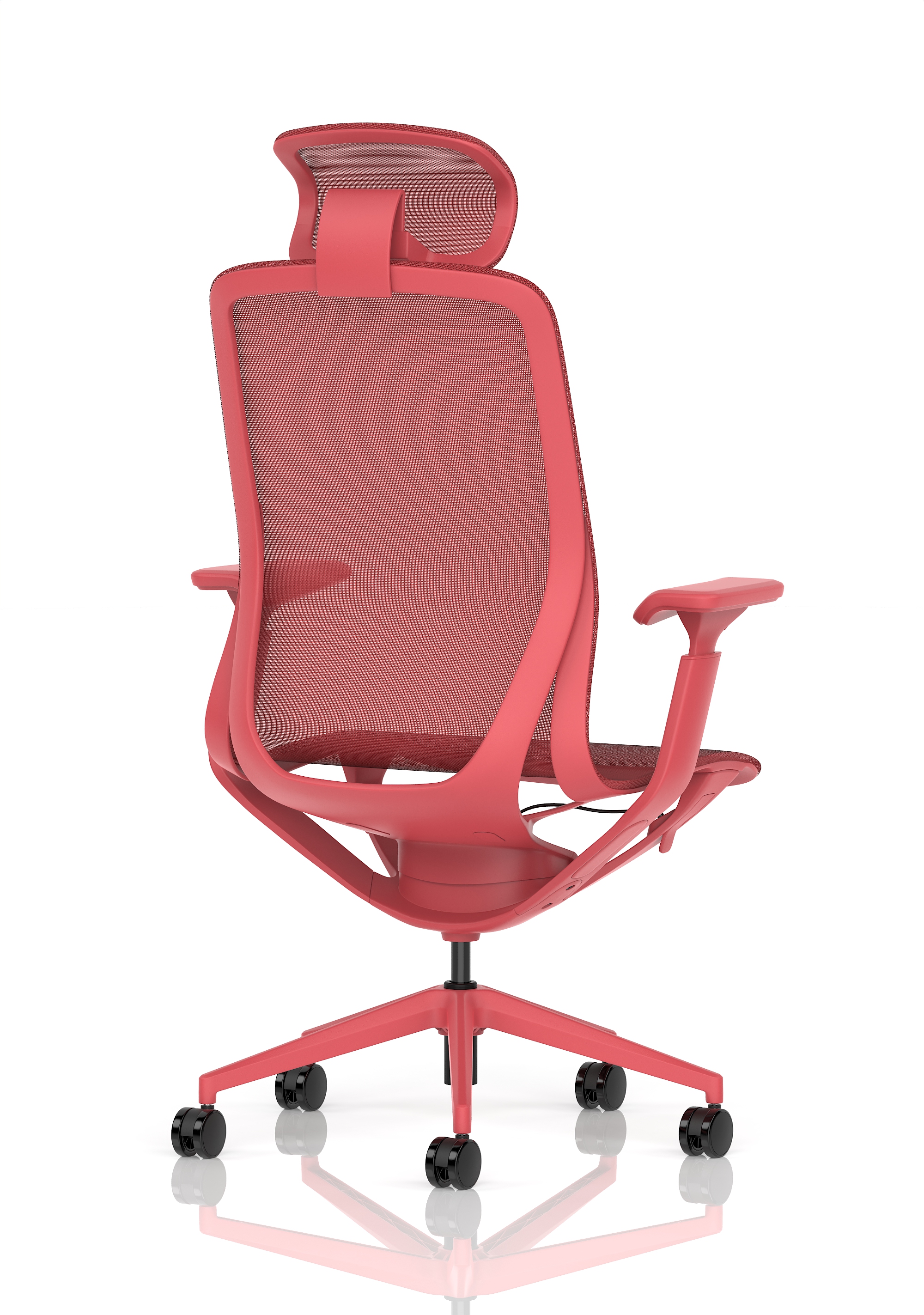 Red / Chrome Frame