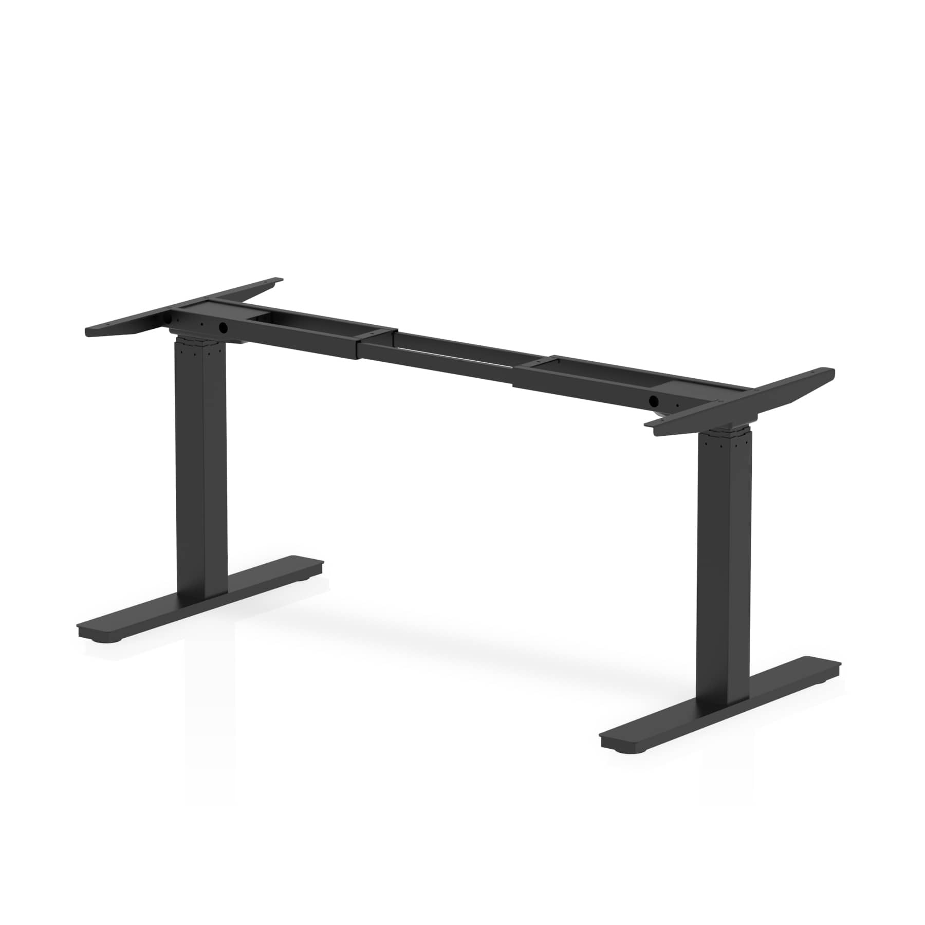Air Height Adjustable Desk Leg Frame — Black