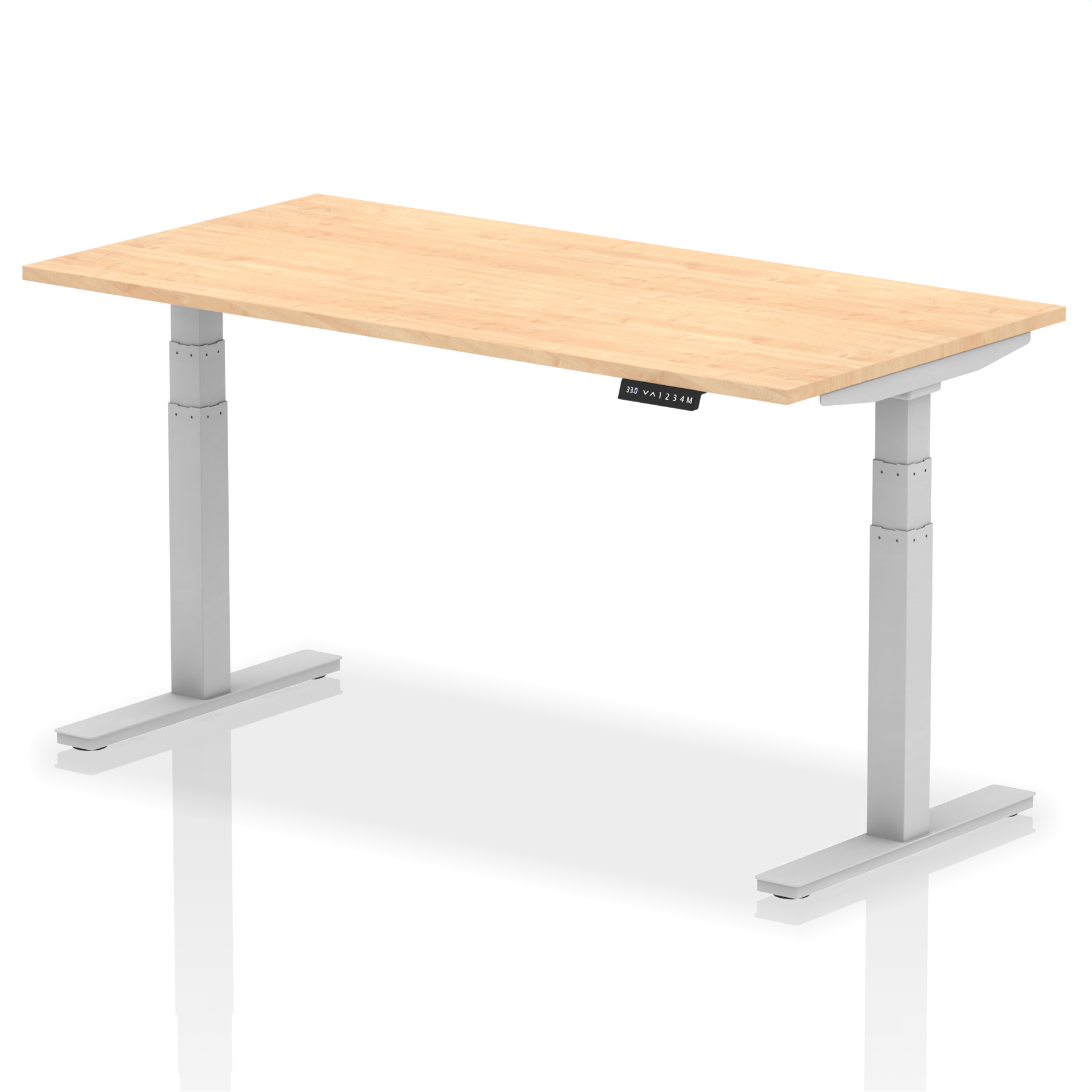 Maple / Silver Frame