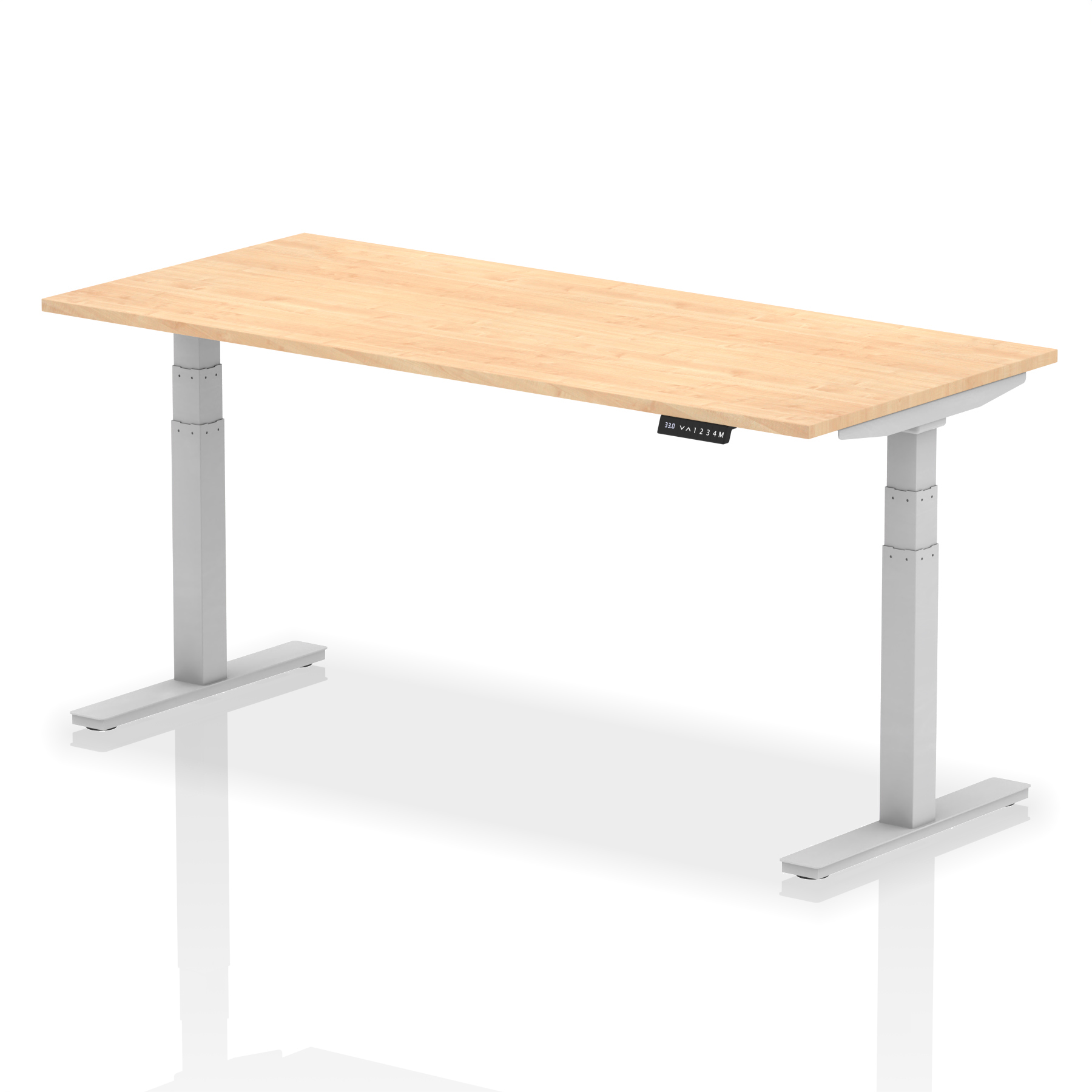 Maple / Silver Frame