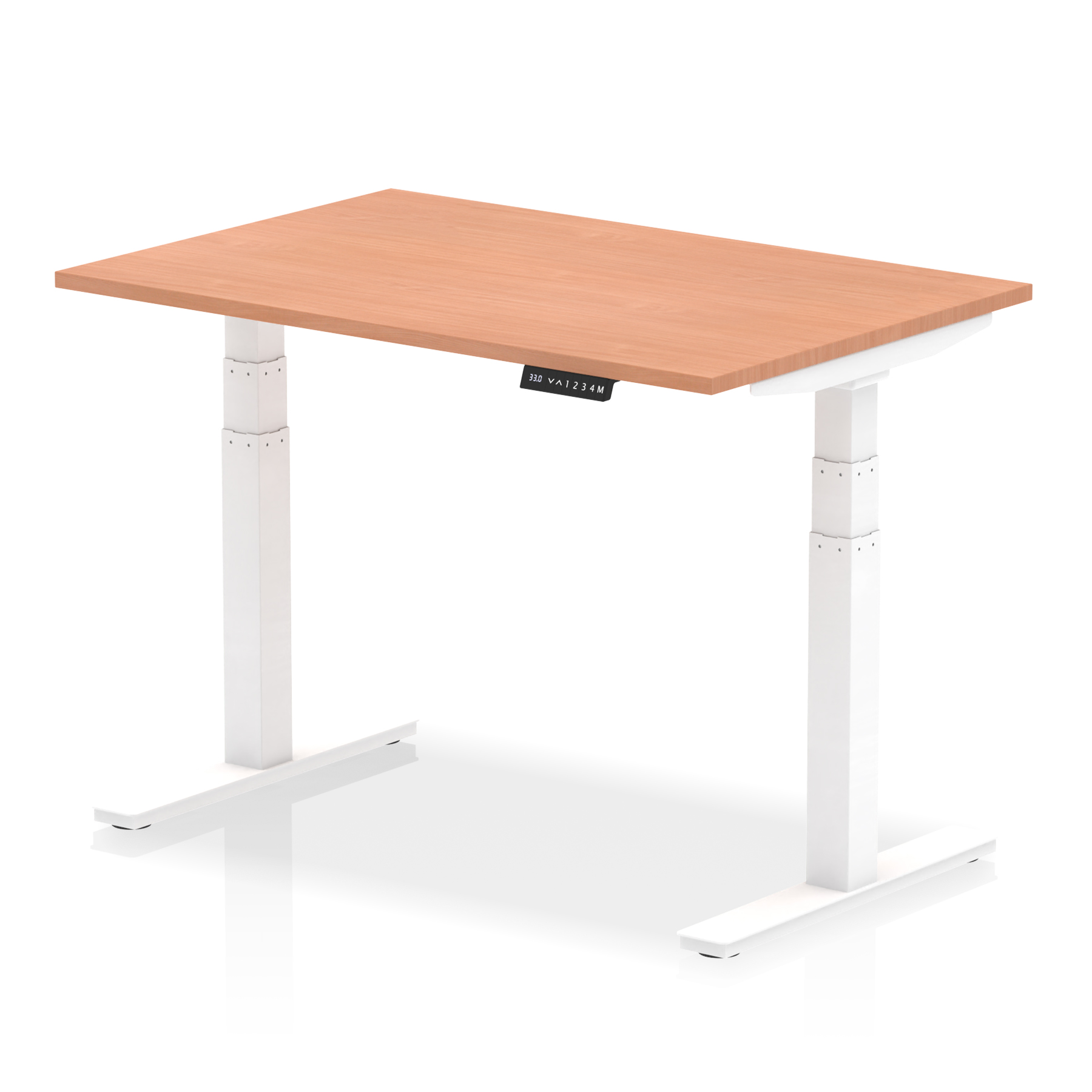 Beech / White Frame