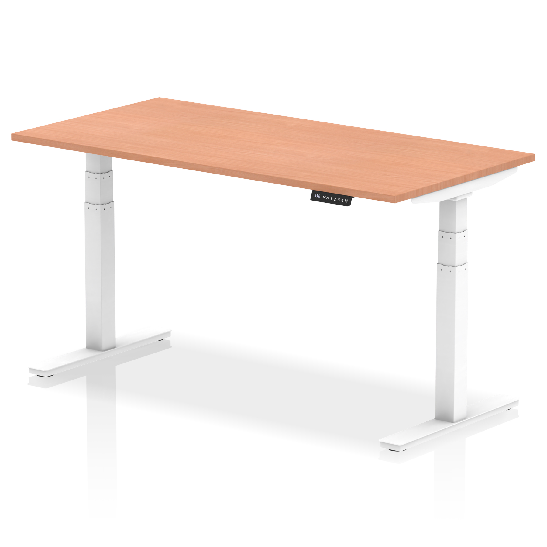 Beech / White Frame