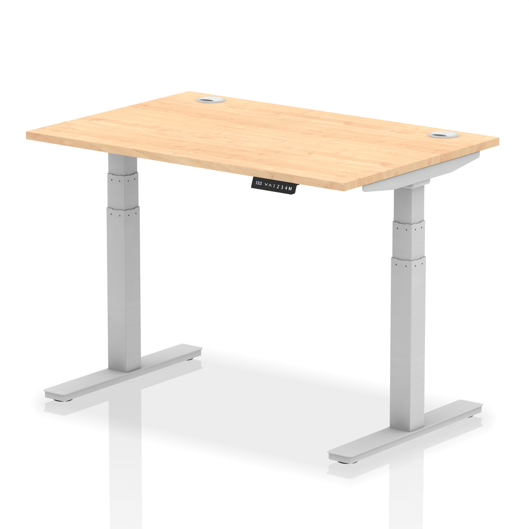 Maple / Silver Frame