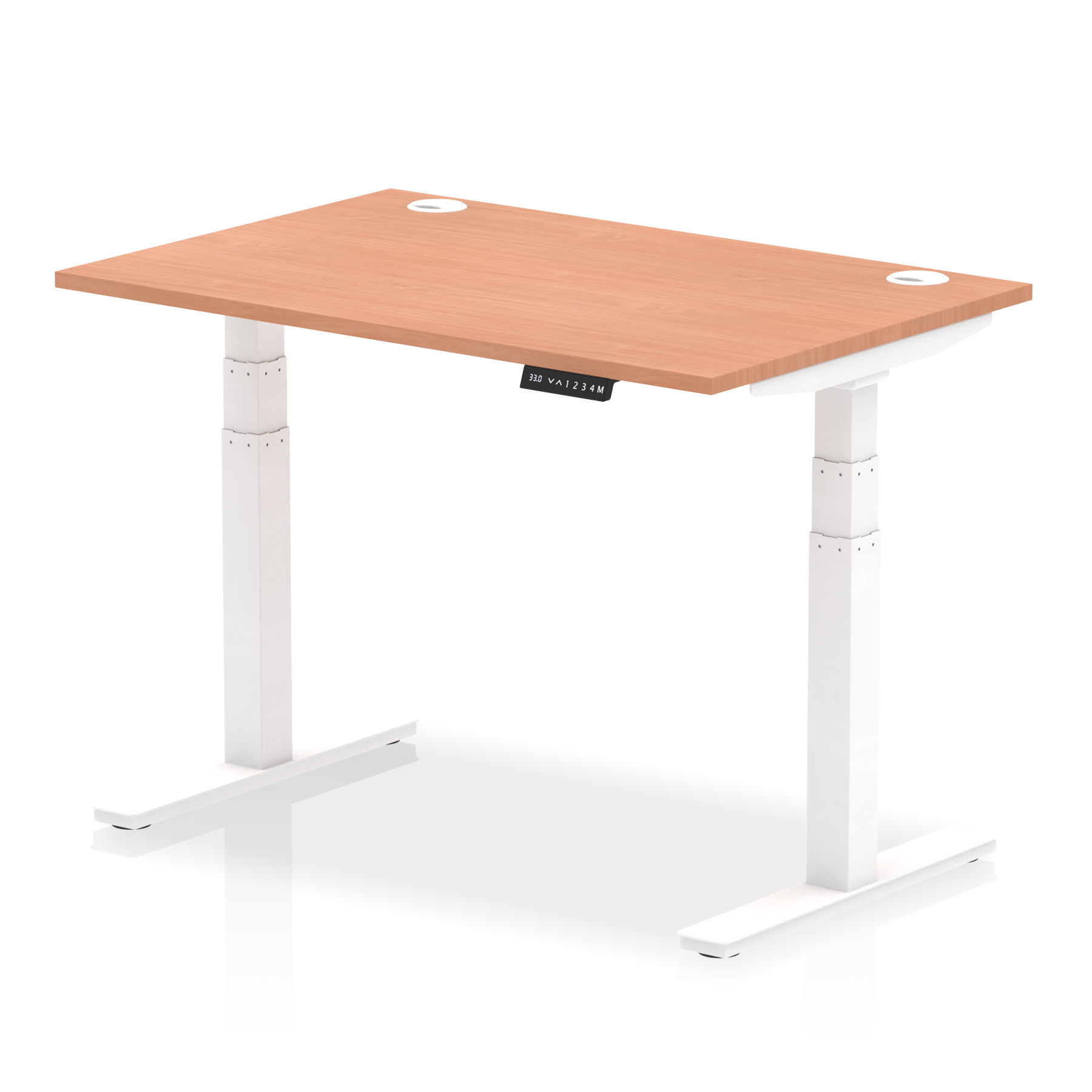 Beech / White Frame