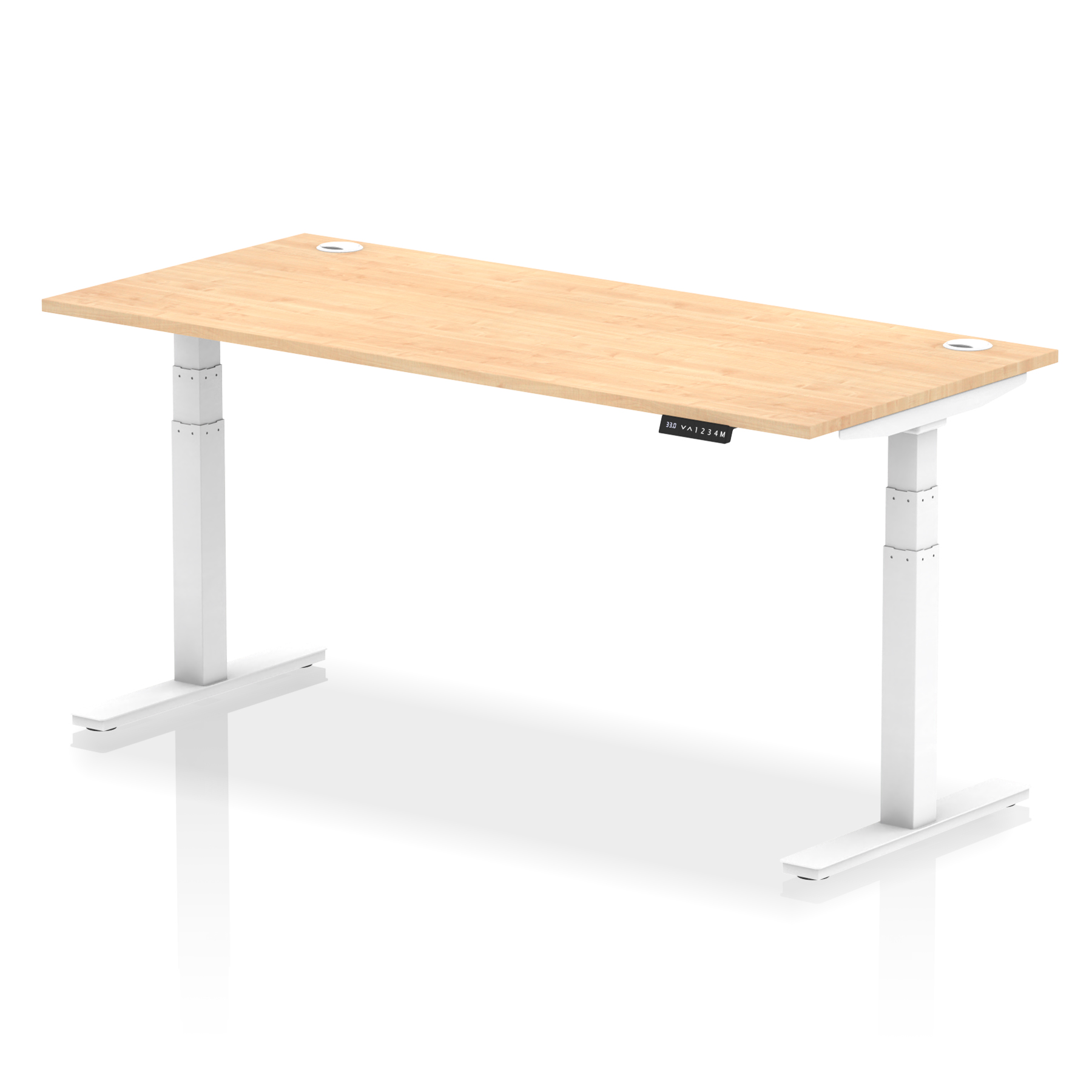 Maple / White Frame