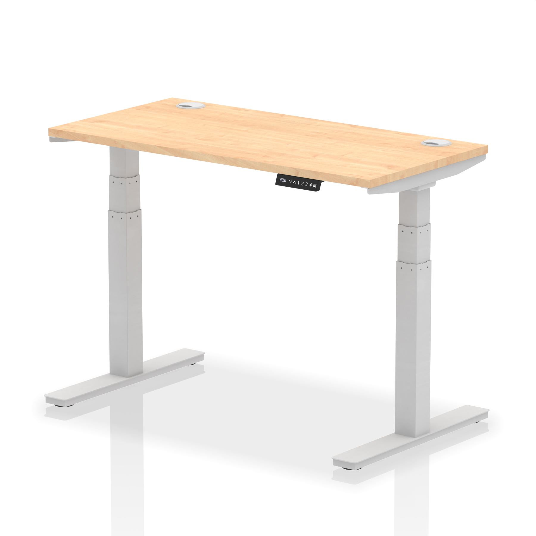 Maple / Silver Frame