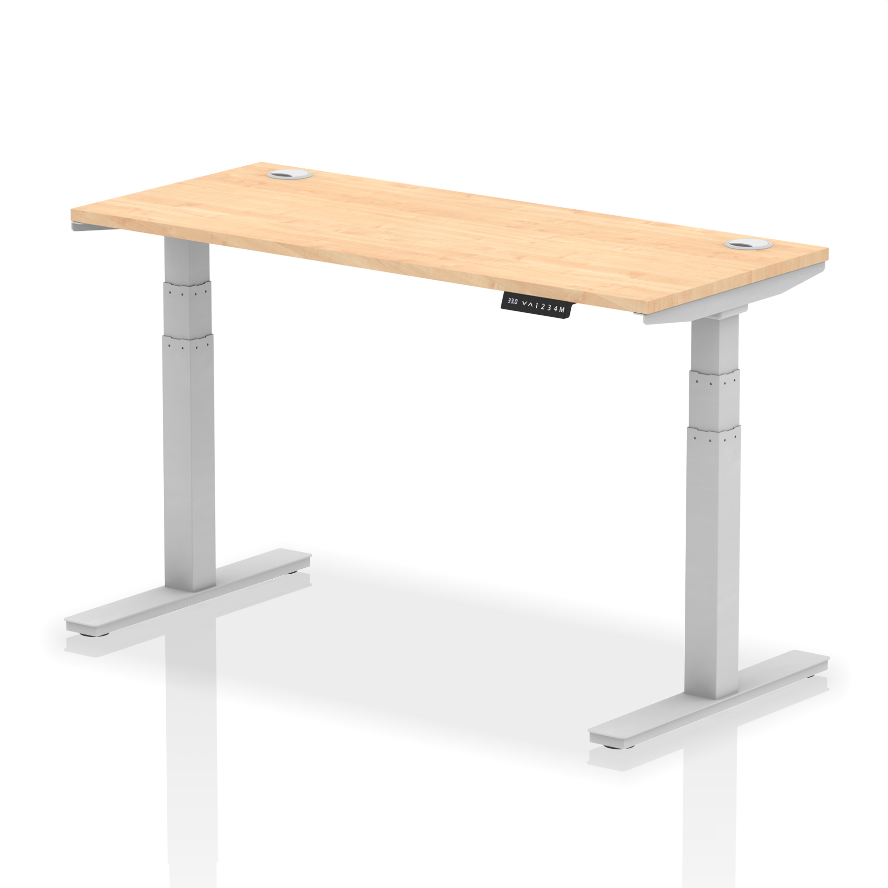 Maple / Silver Frame