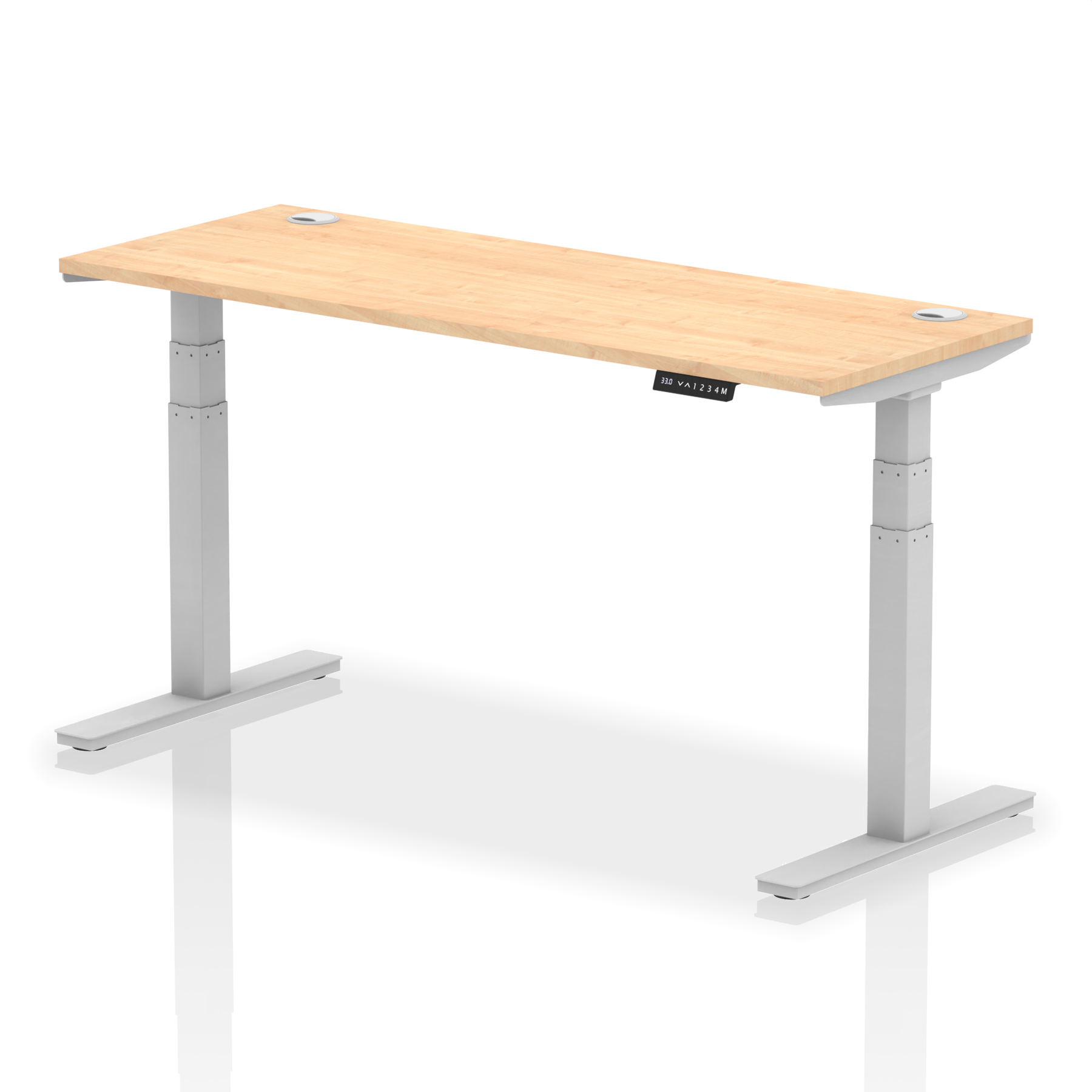 Maple / Silver Frame