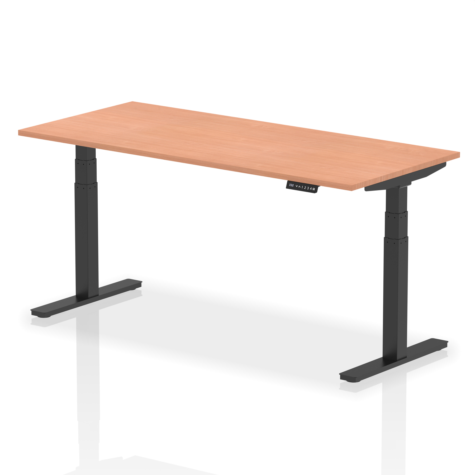 Beech / Black Frame