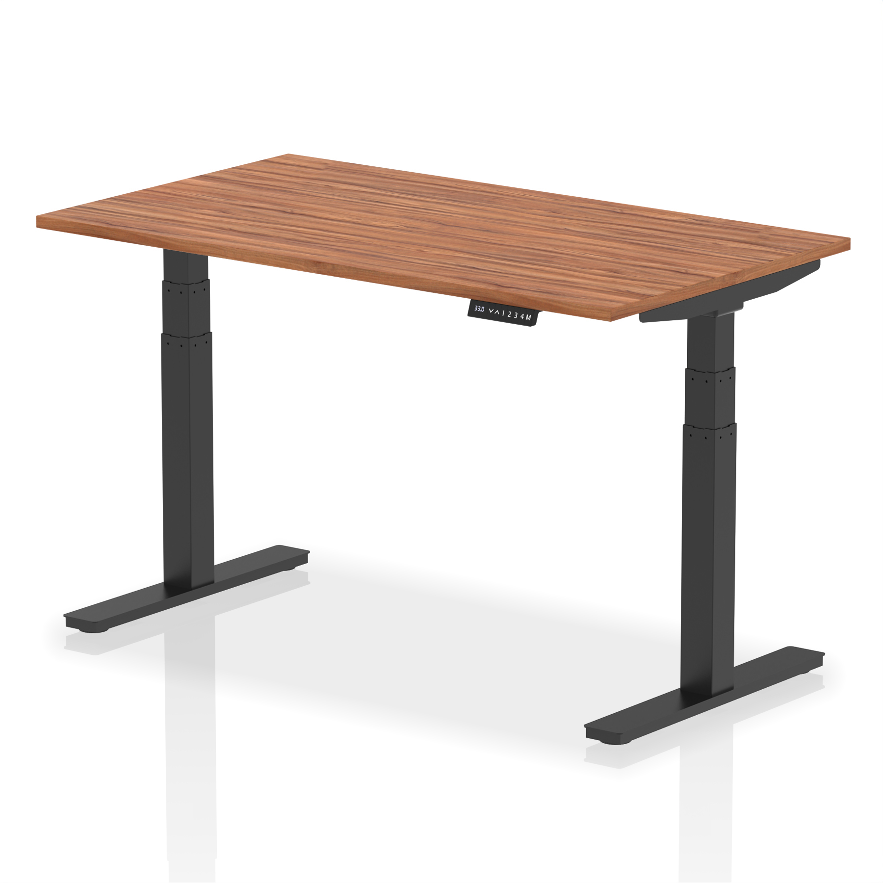 Walnut / Black Frame