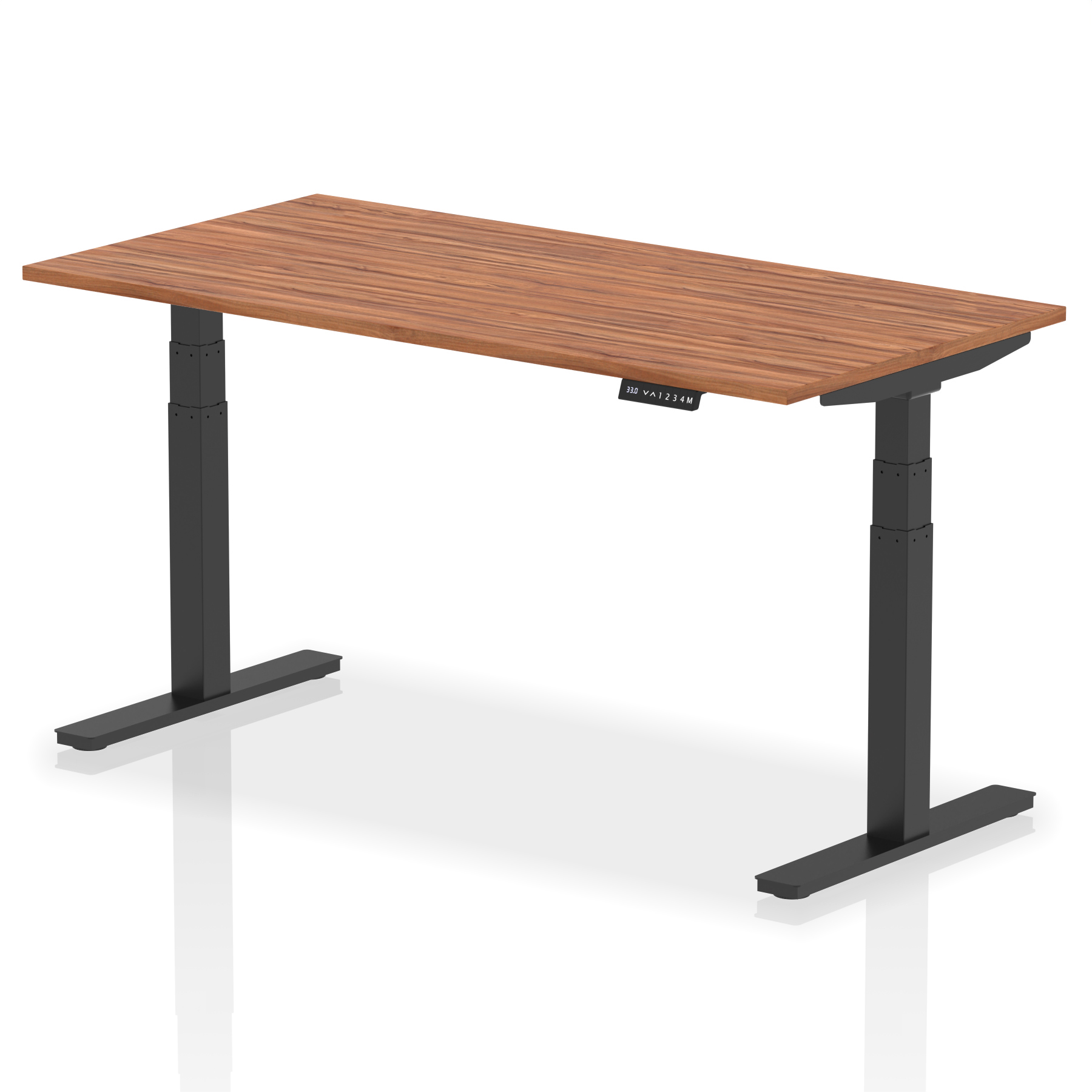 Walnut / Black Frame