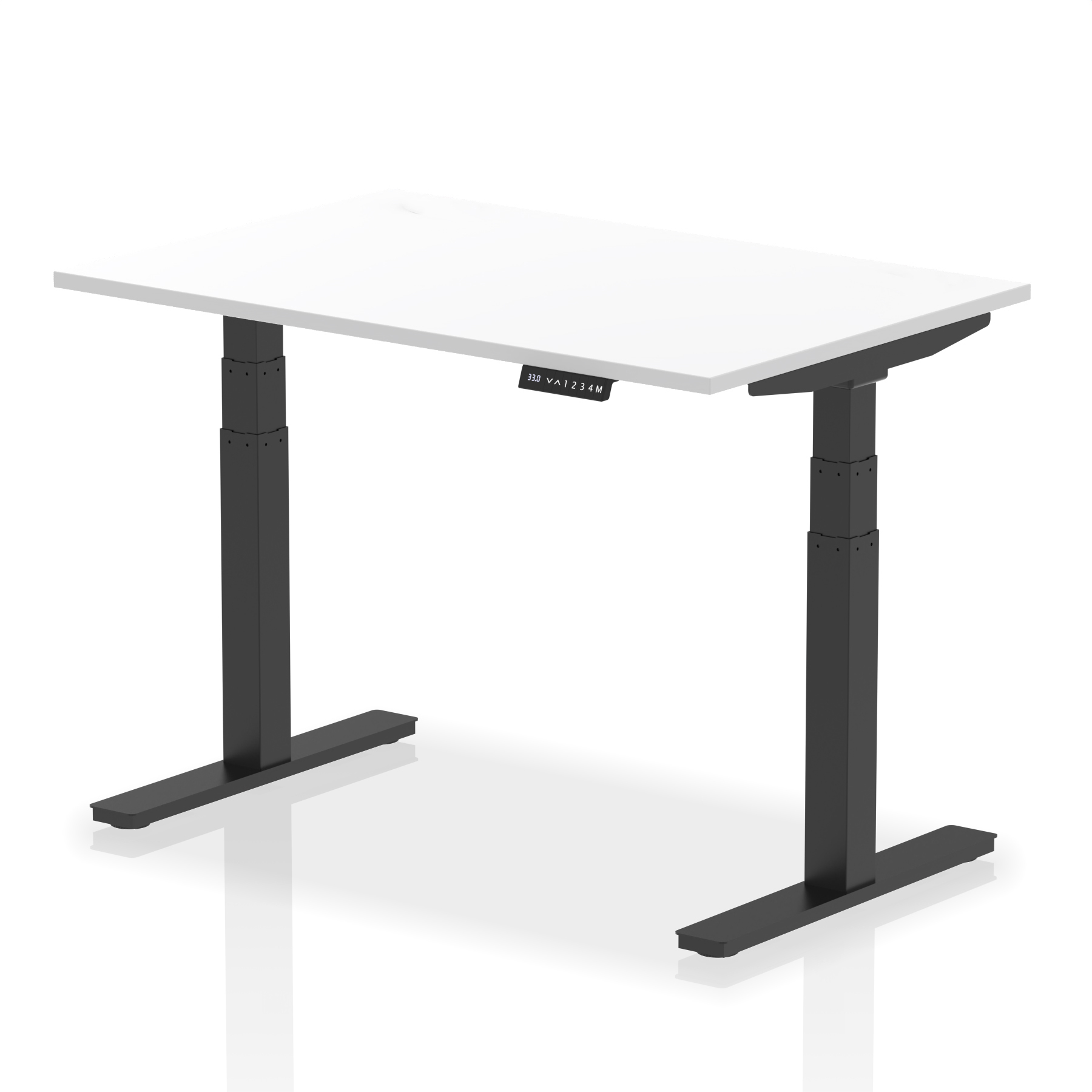 White / Black Frame