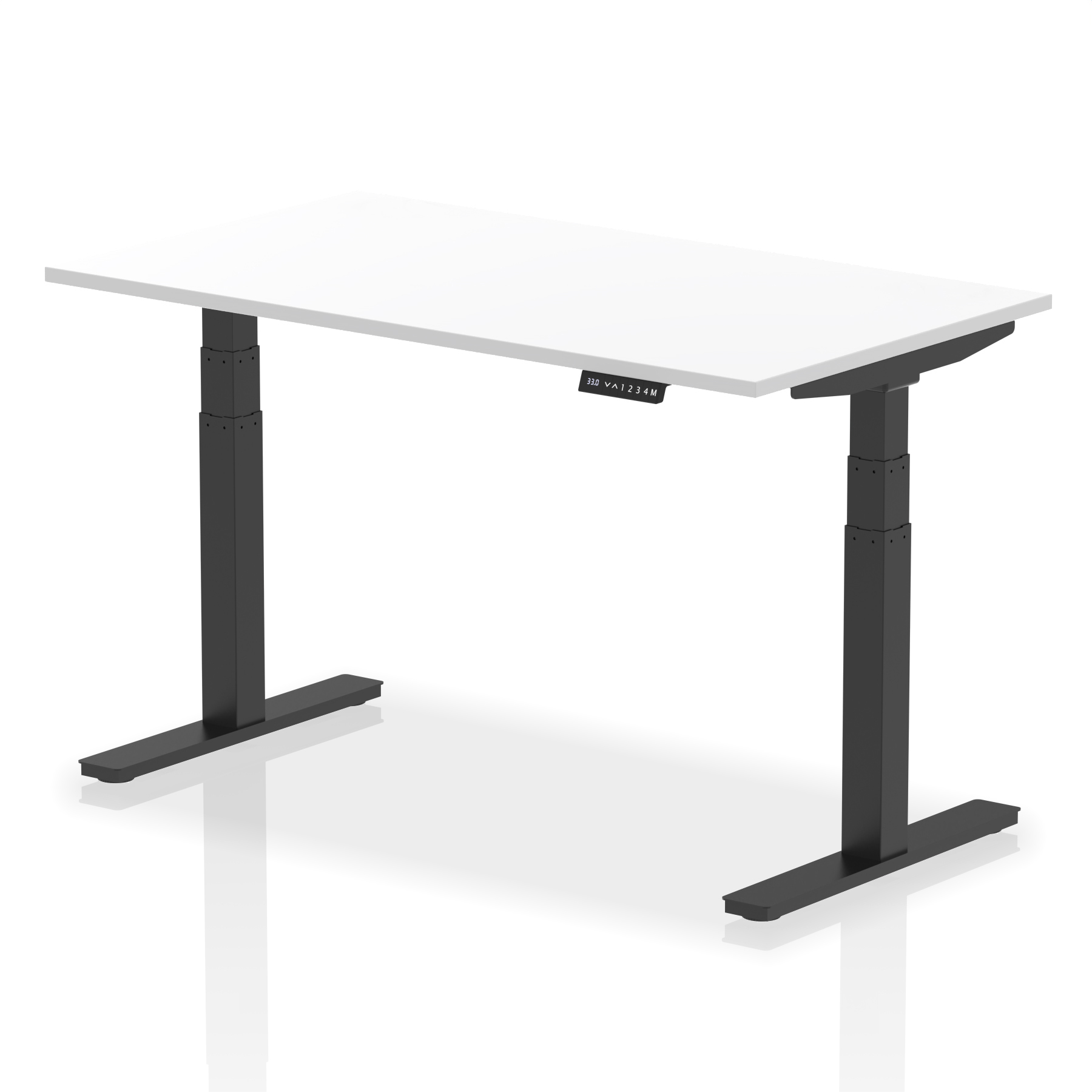 White / Black Frame