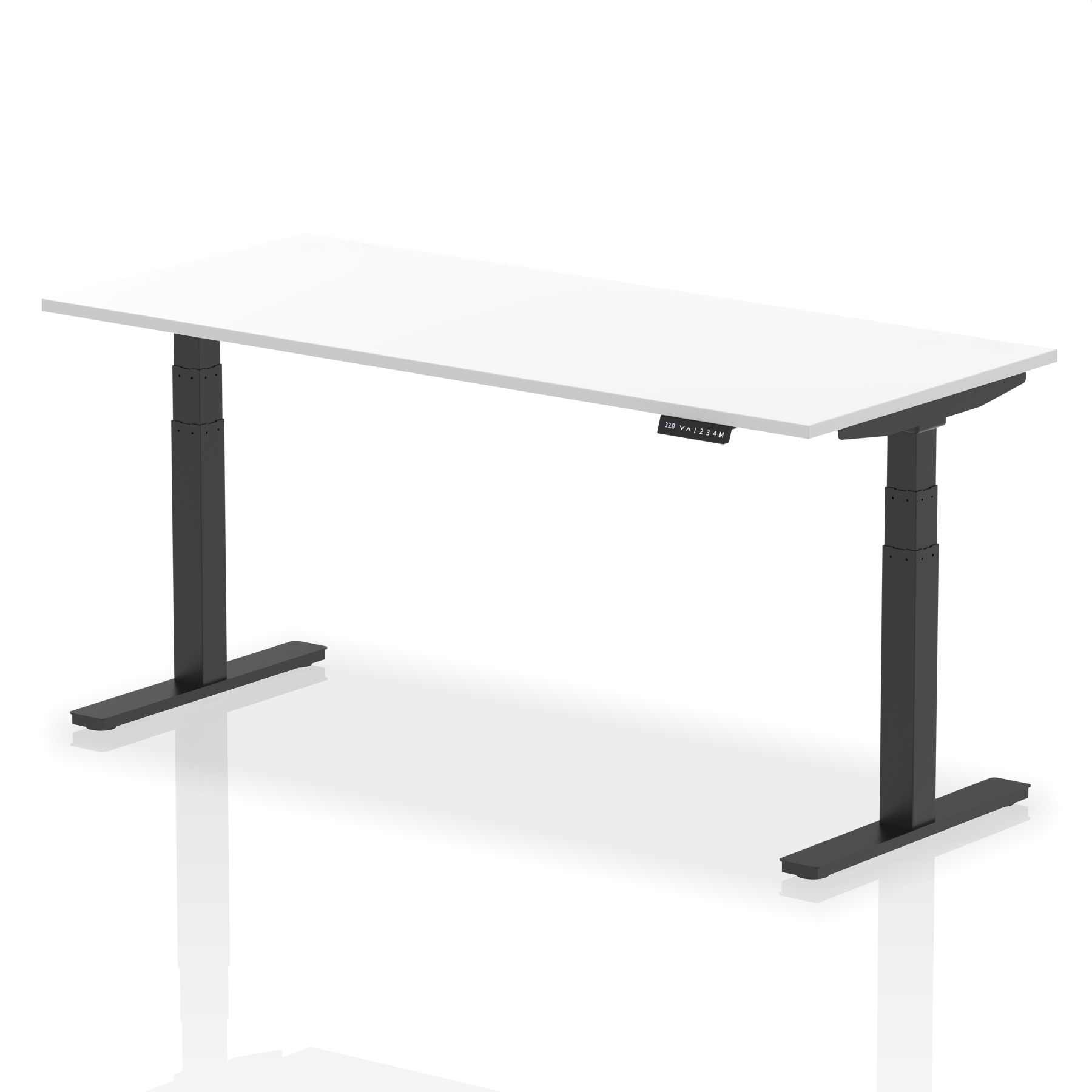 White / Black Frame