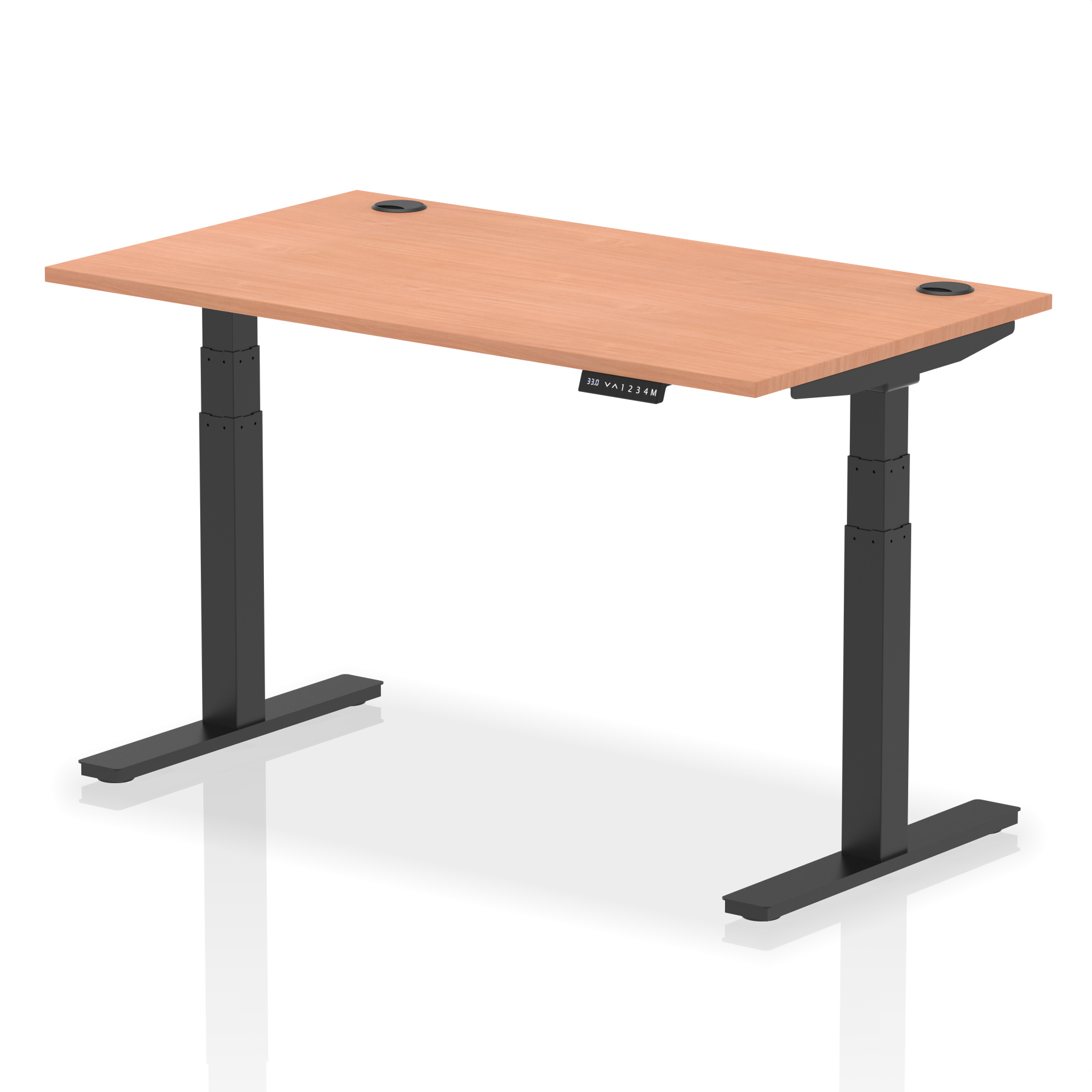 Beech / Black Frame