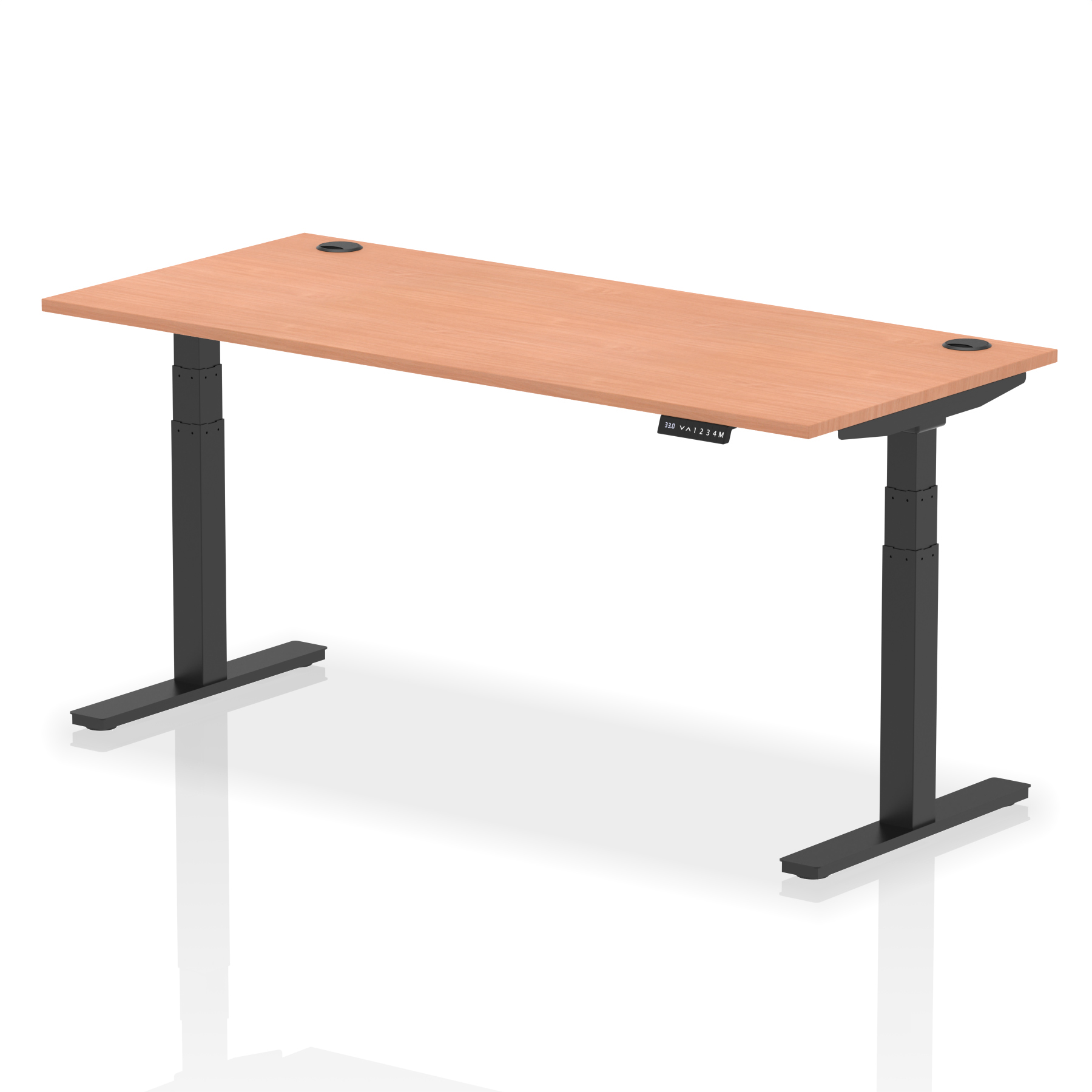 Beech / Black Frame