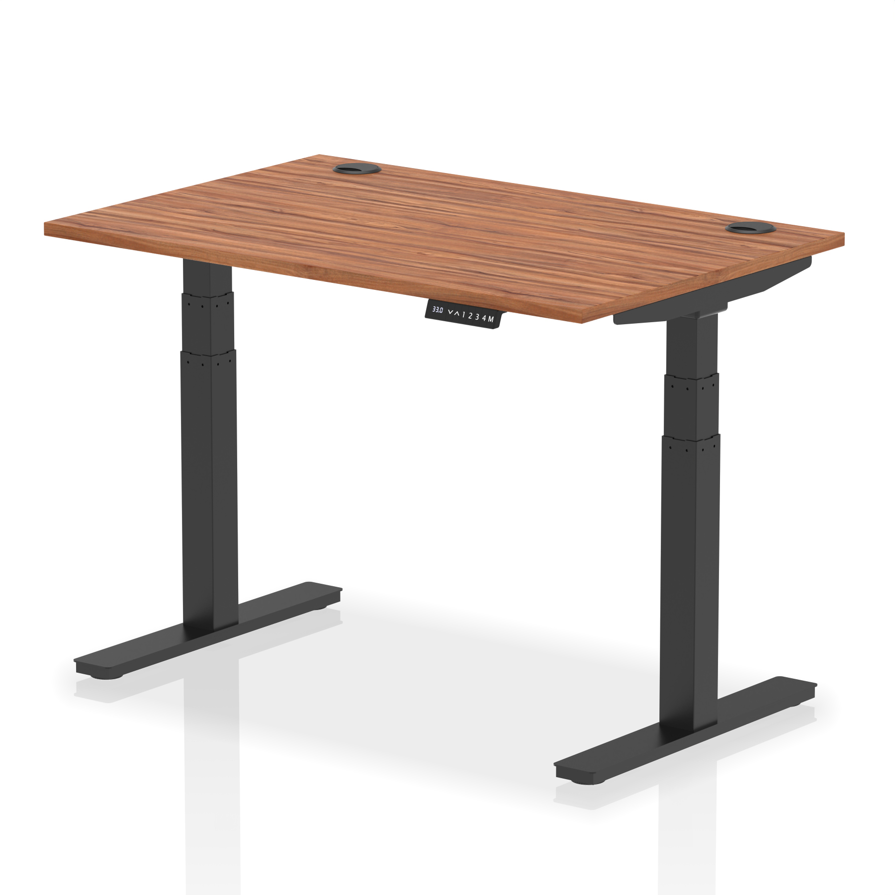Walnut / Black Frame