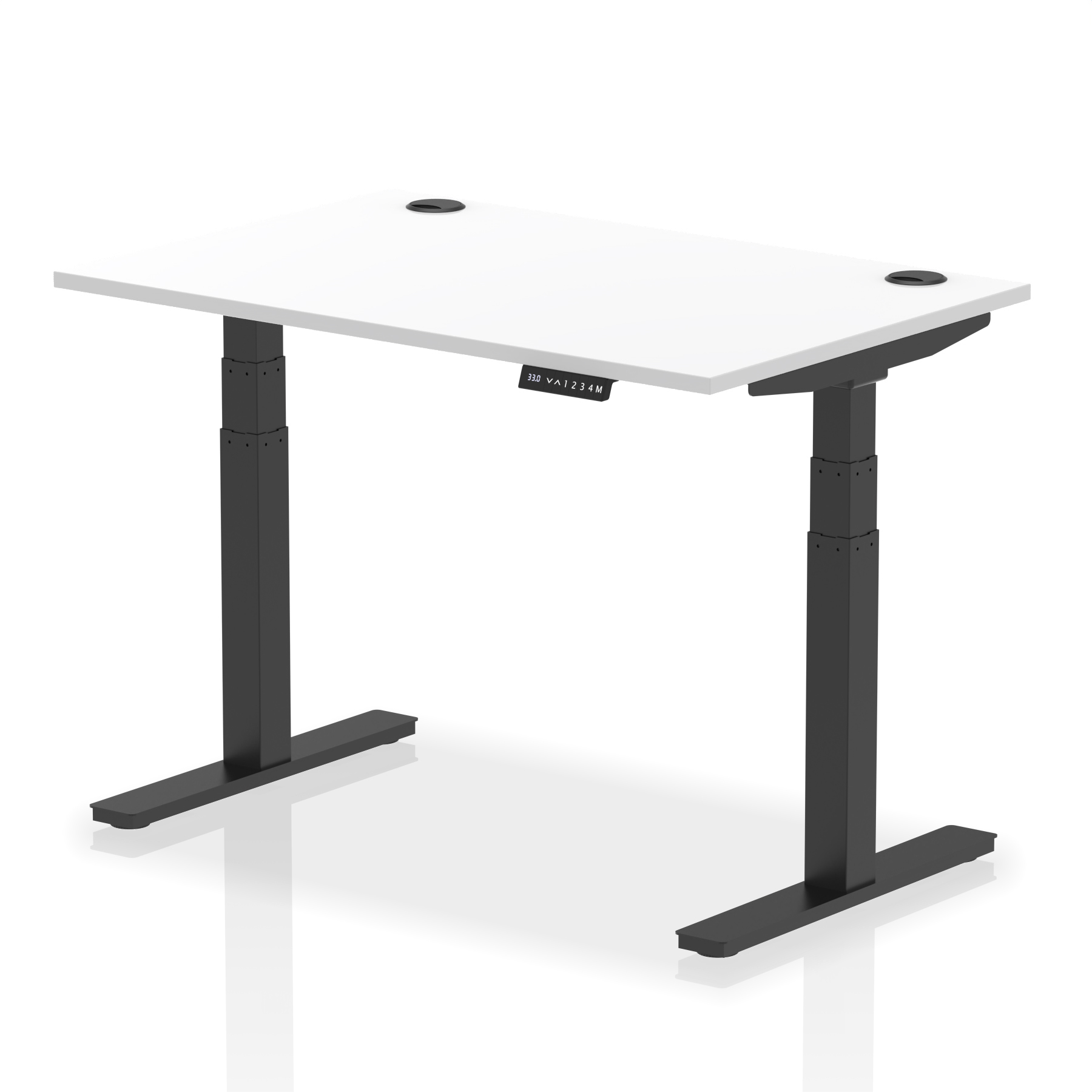 White / Black Frame