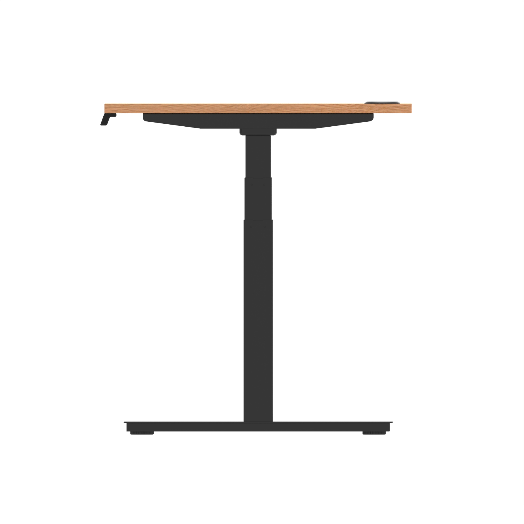 Oak / Black Frame