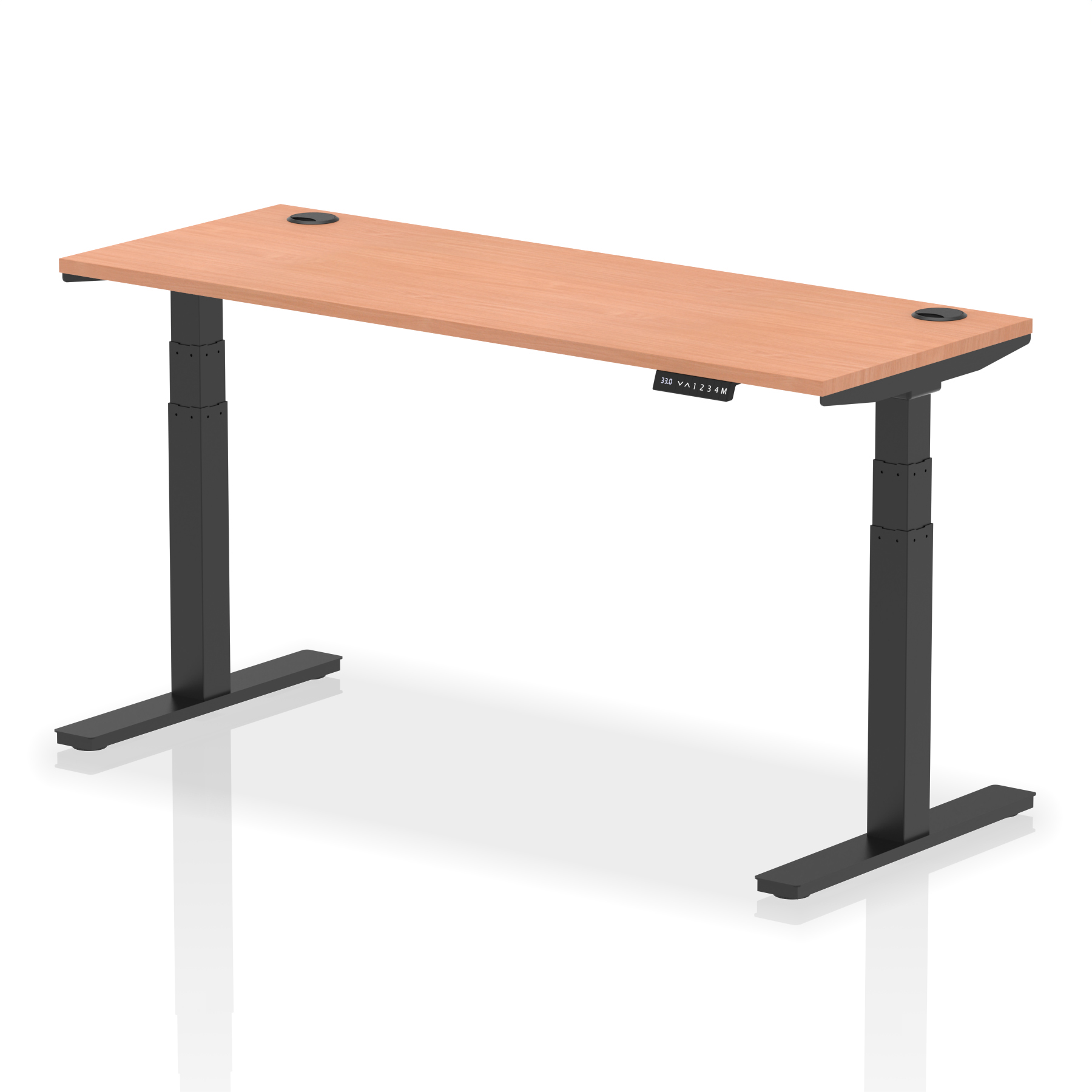 Beech / Black Frame