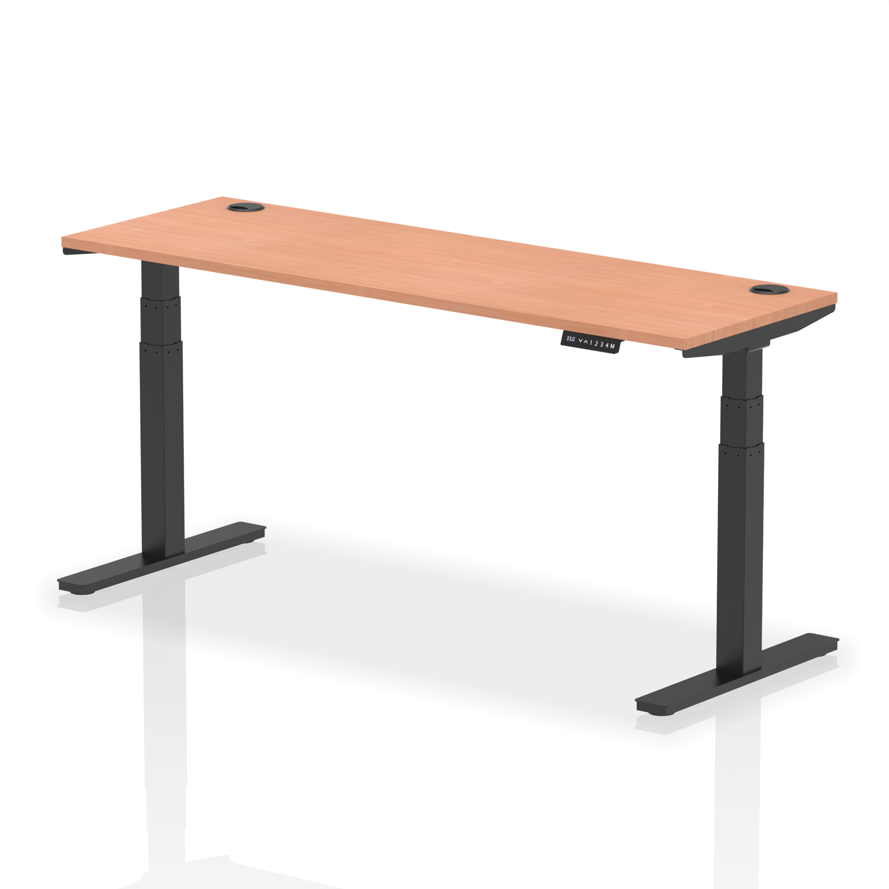 Beech / Black Frame