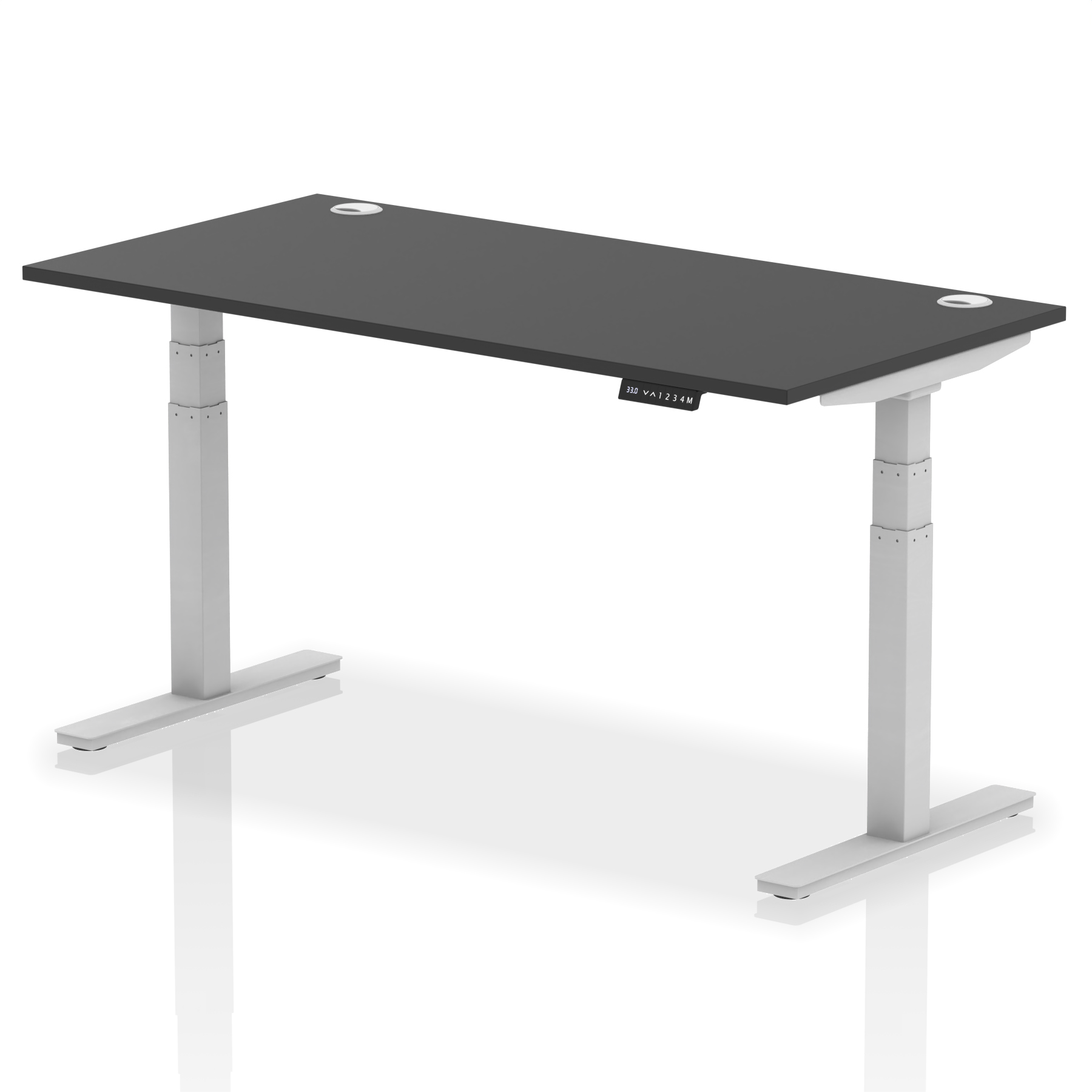 Black / Silver Frame