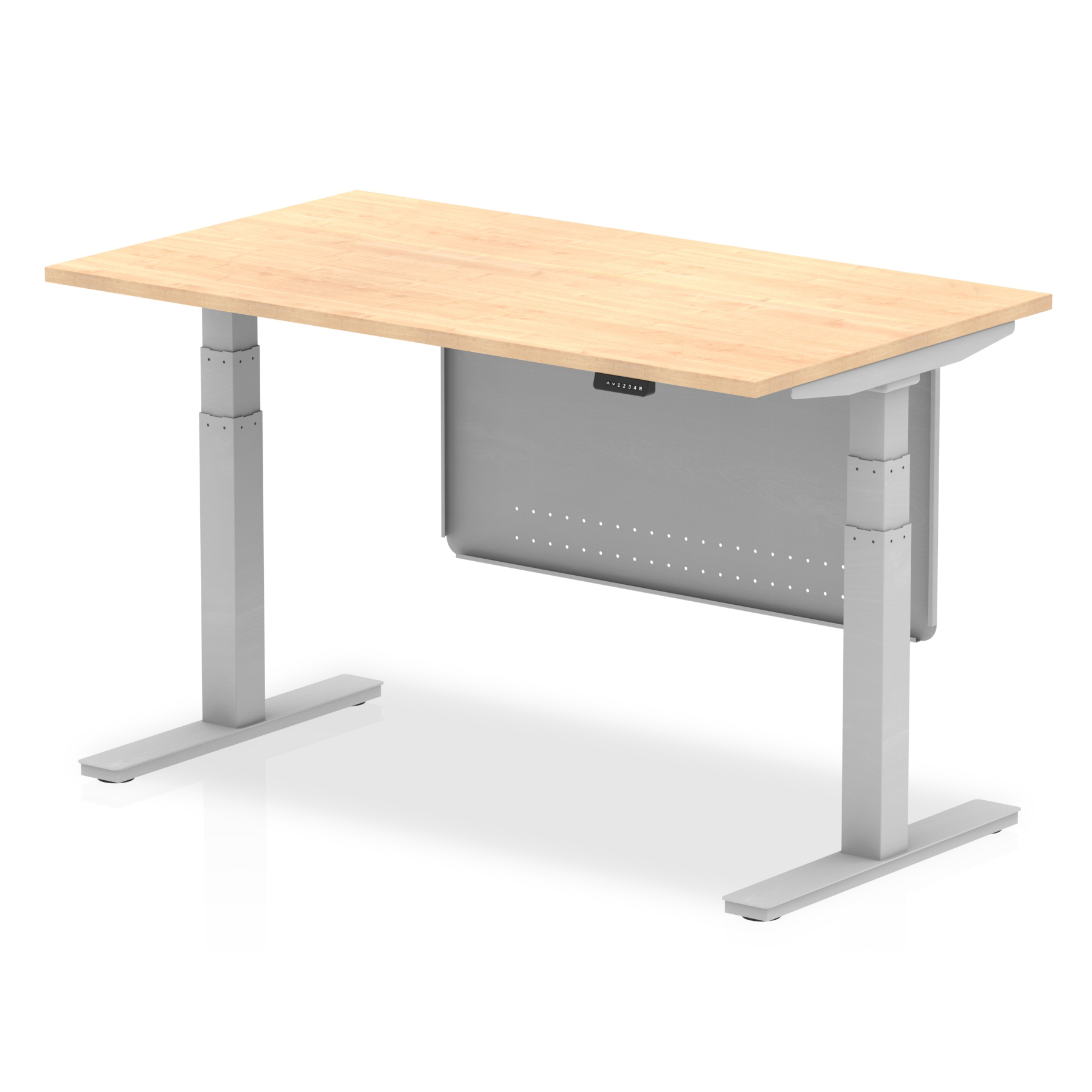 Maple / Silver Frame