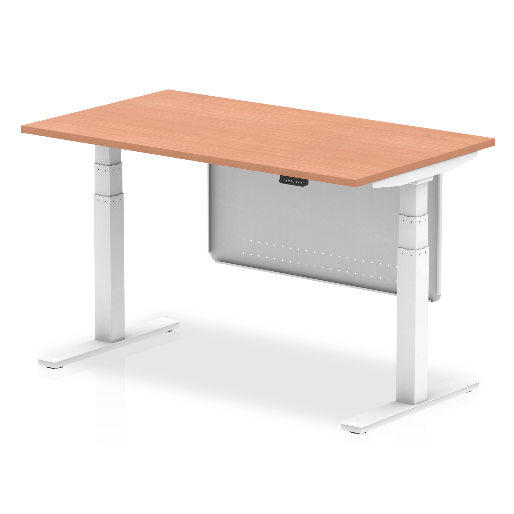 Beech / White Frame