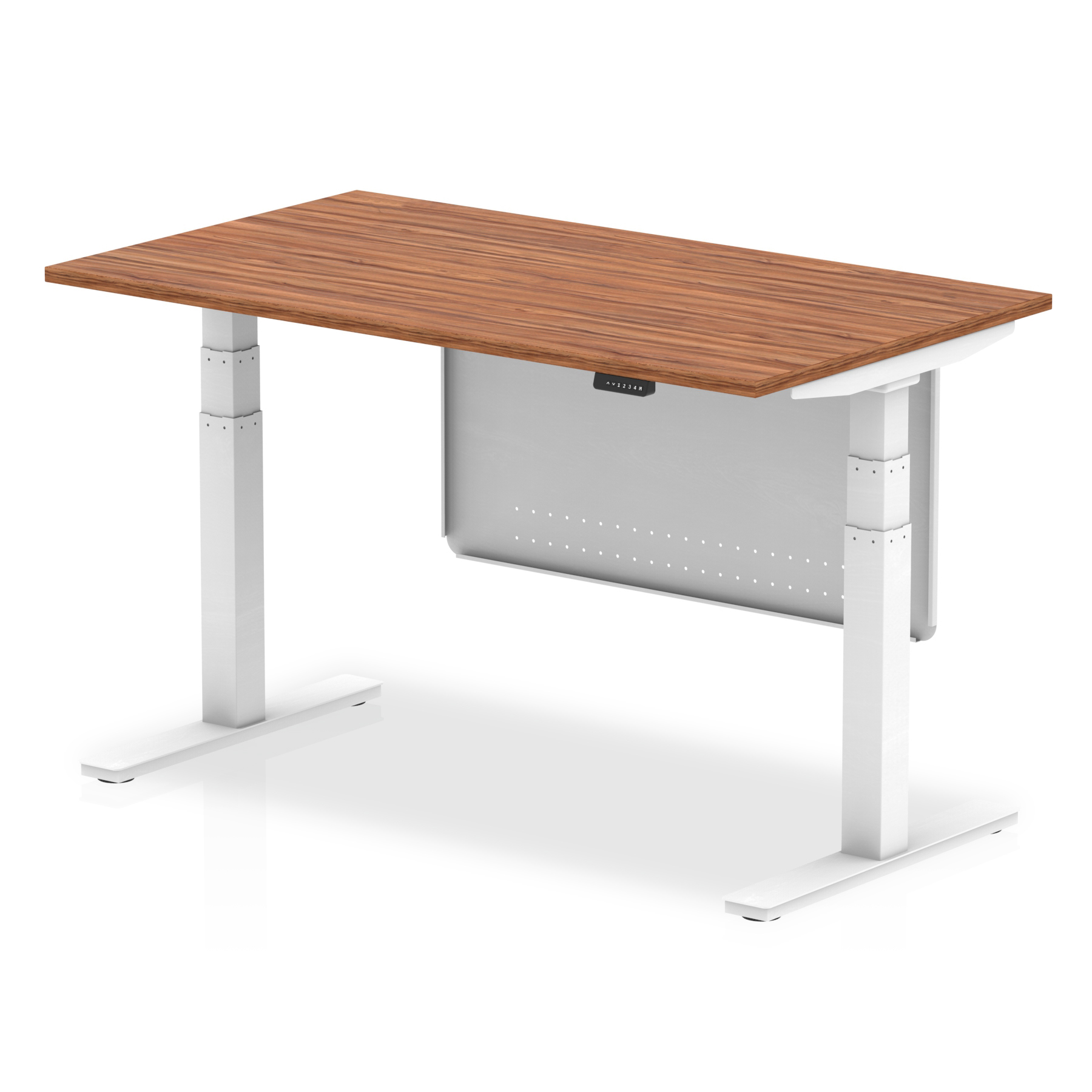 Walnut / White Frame