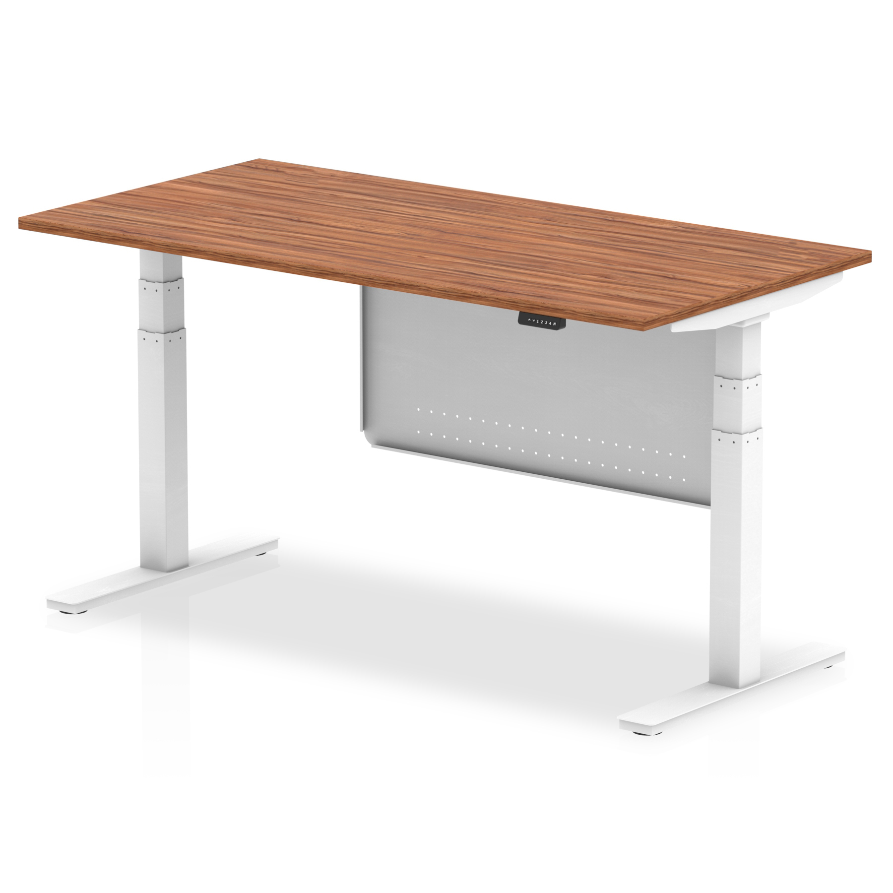 Walnut / White Frame