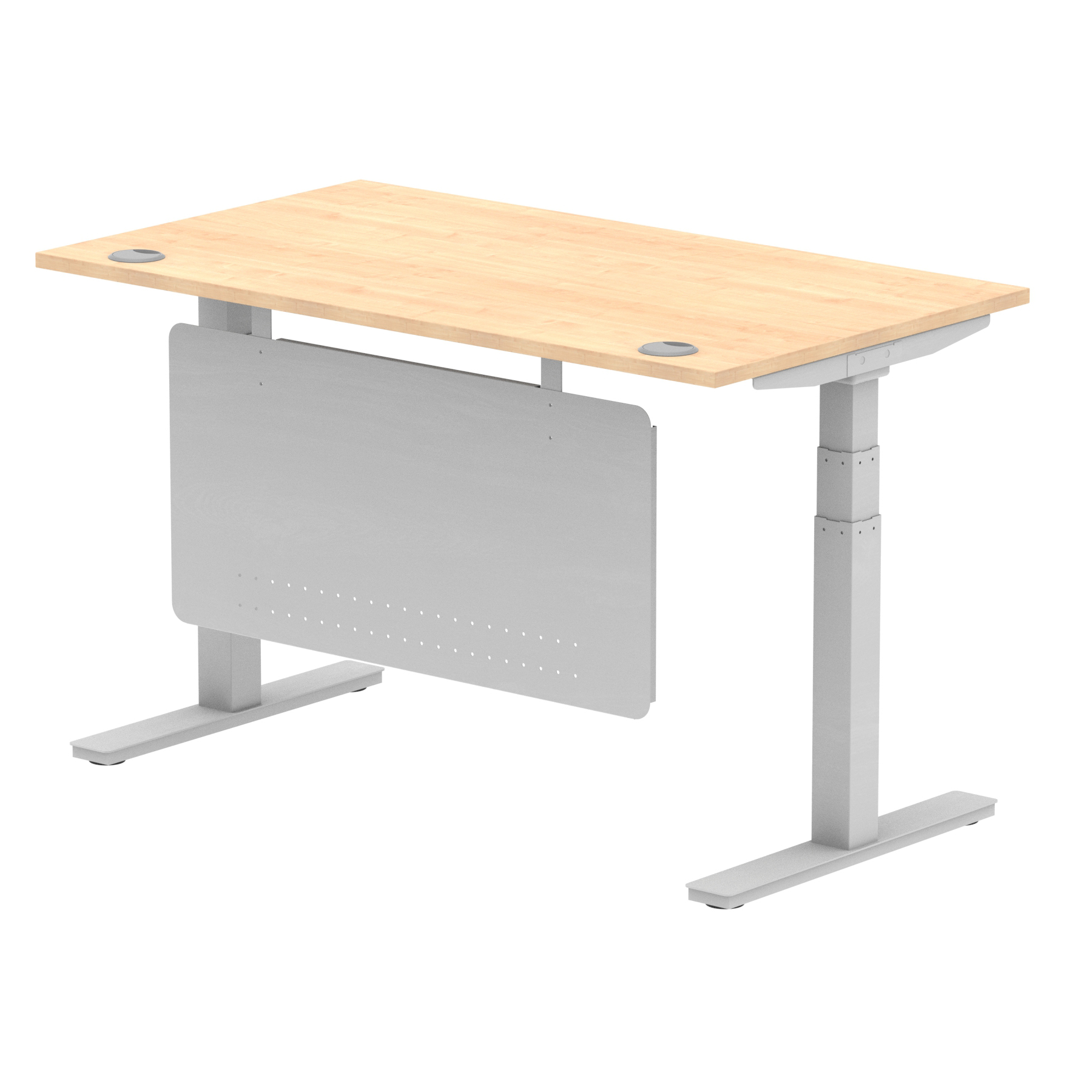 Maple / Silver Frame